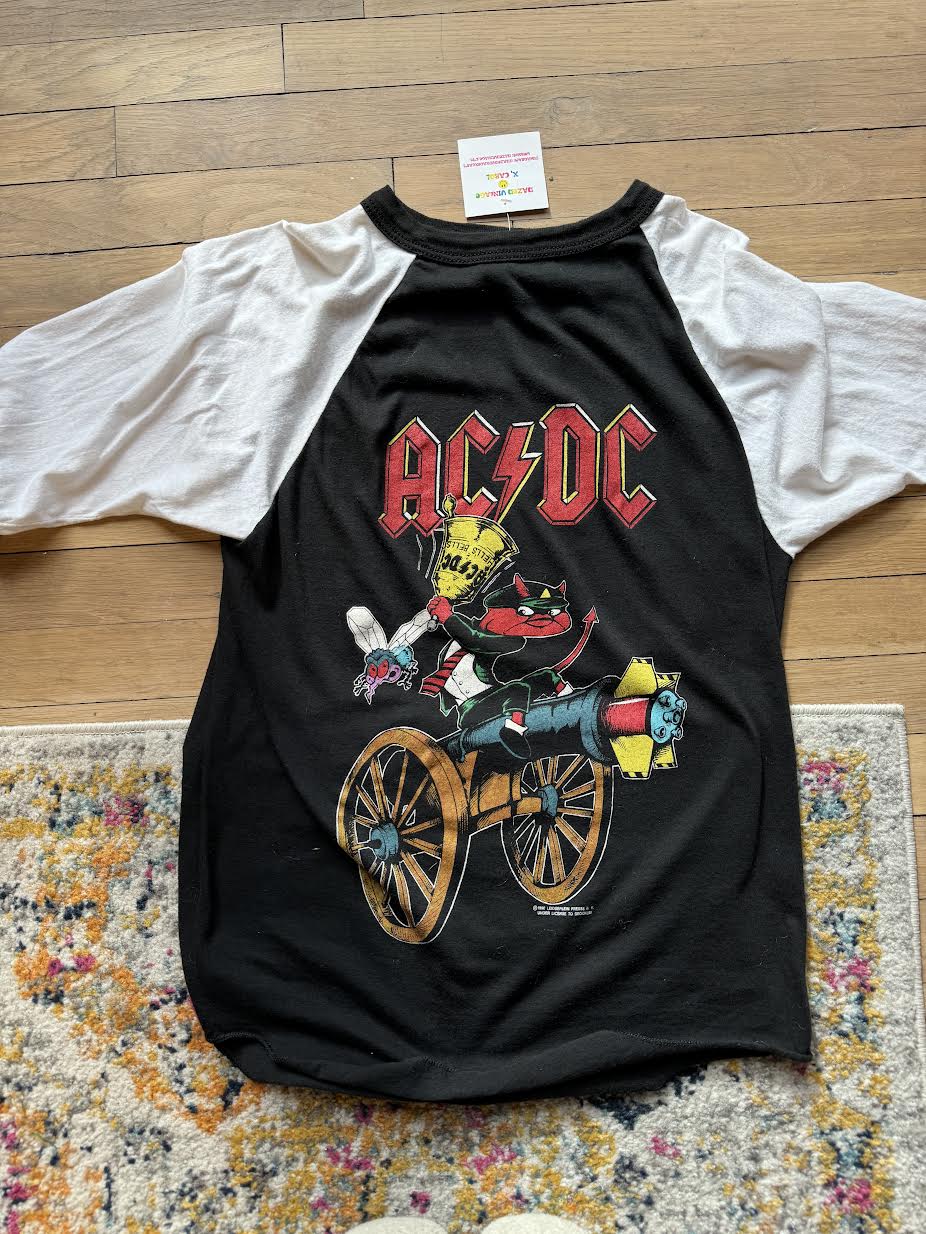 1990 HANDTEX AC/DC HELLS BELLS ALBUM T-SHIRT