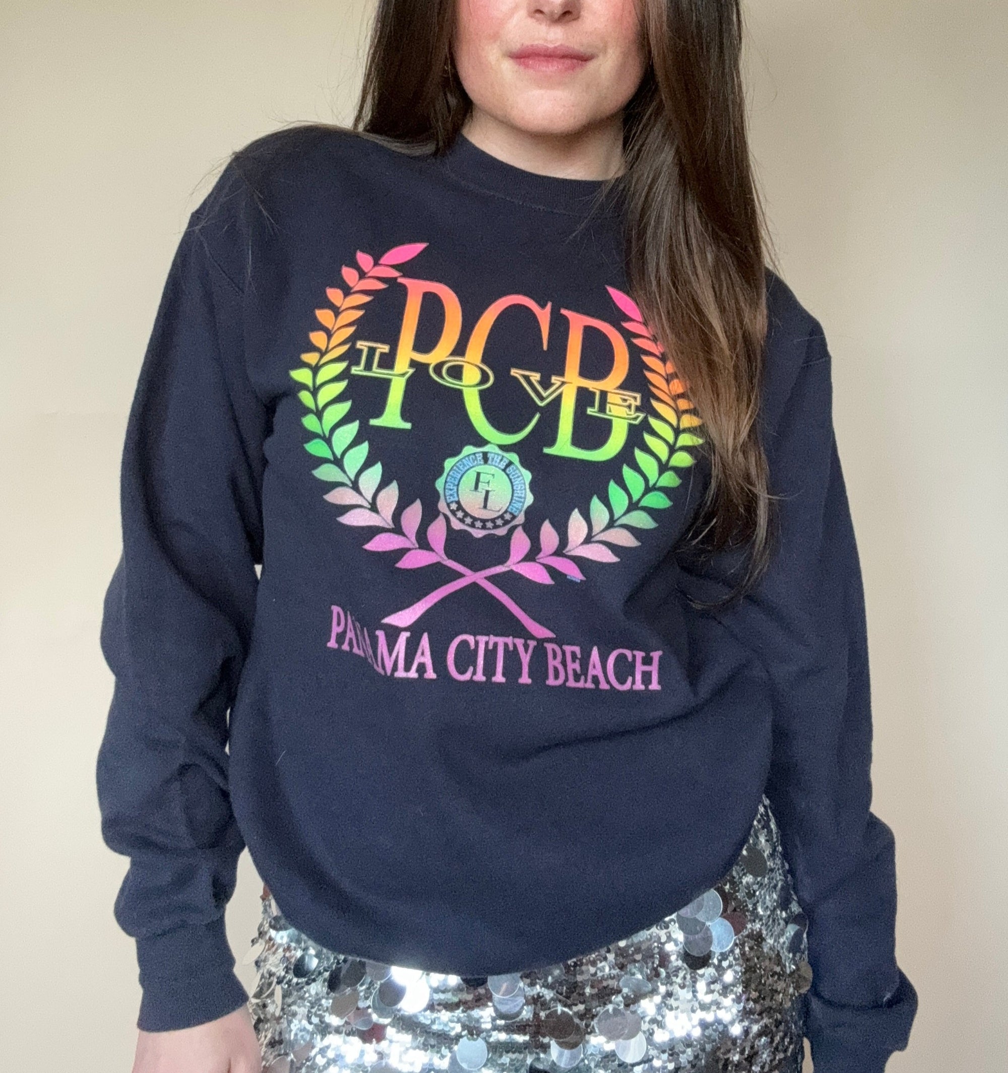 1990S PCB LOVE CREWNECK