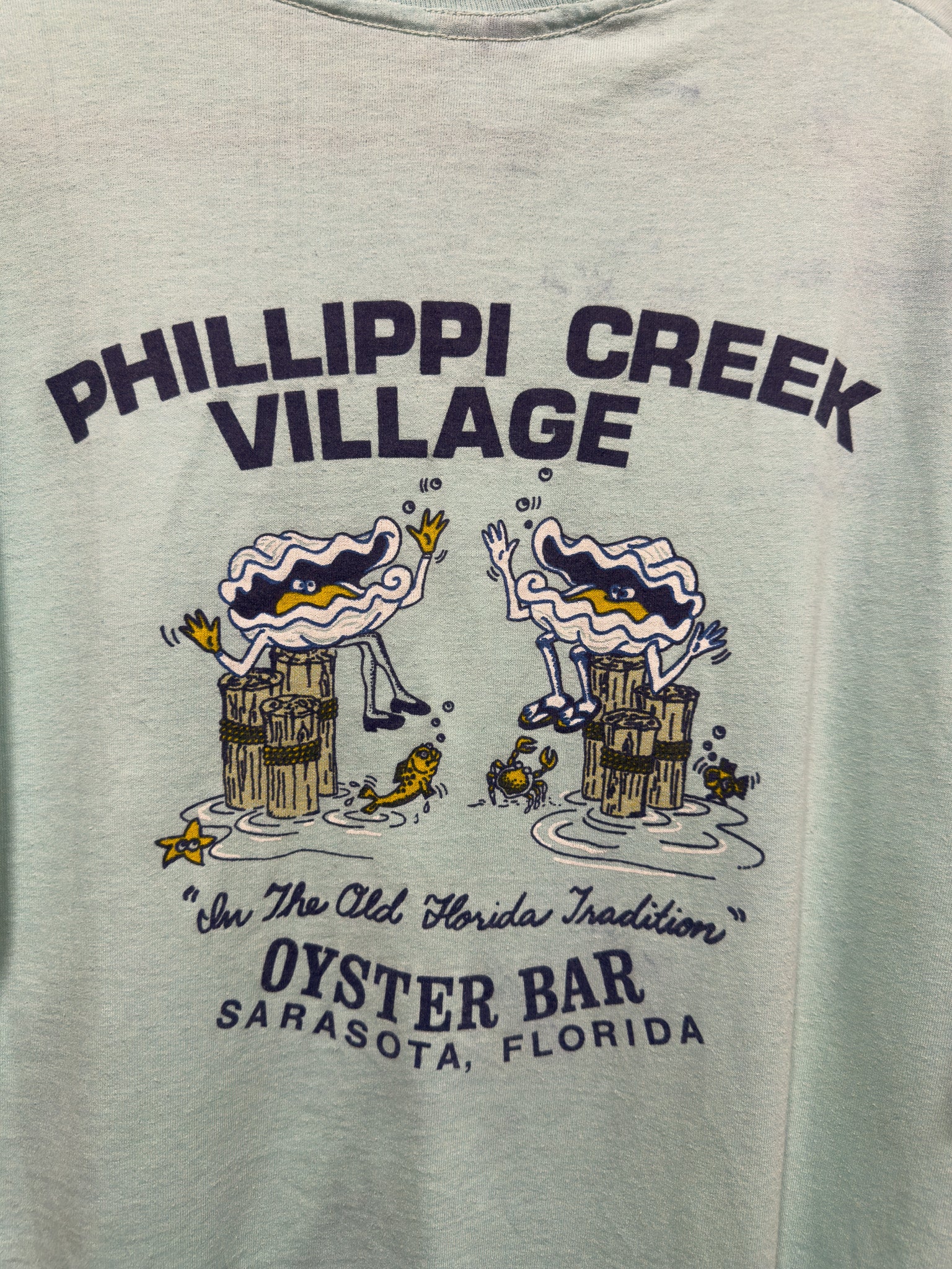 1990S BEST FRUIT OF THE LOOM PHILLIPPI CREEK VILLAGE T-SHIRT