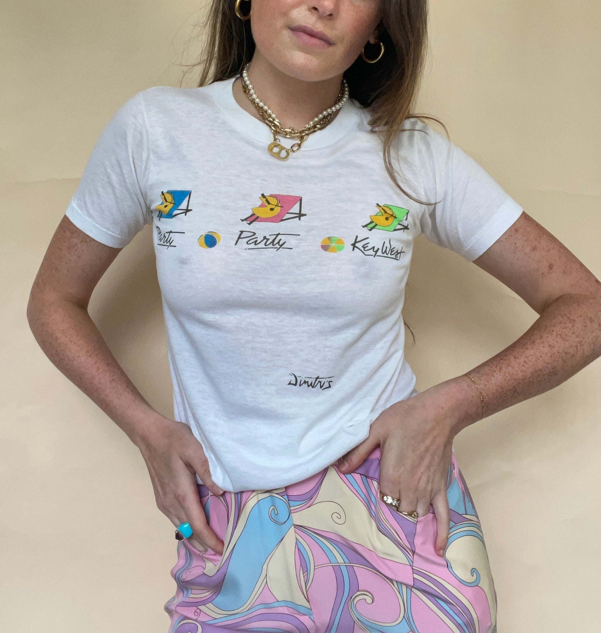 1981 SPORT-T PACMAN KEYWEST TEE