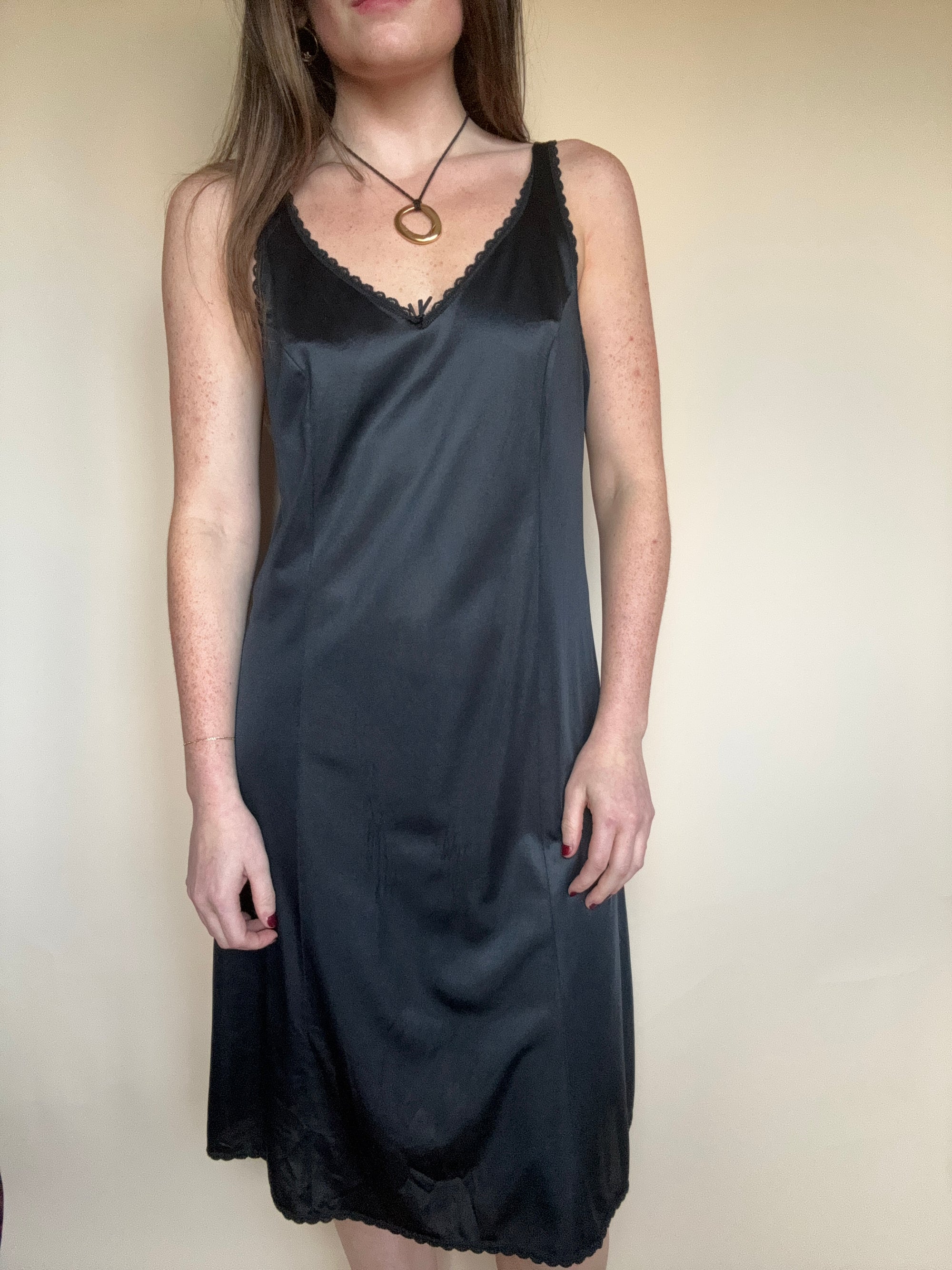 1980S NICCOLA SLIP DRESS