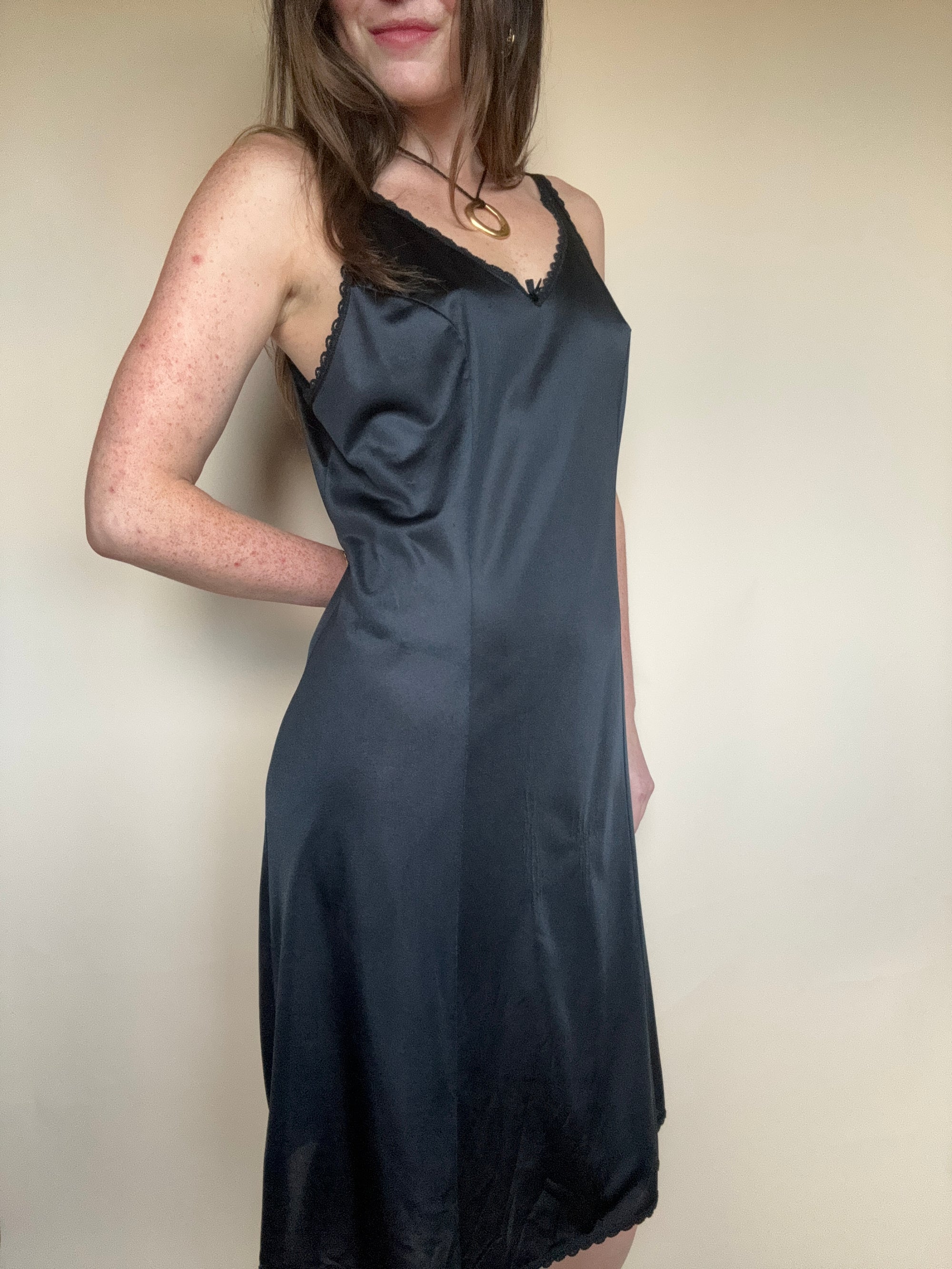 1980S NICCOLA SLIP DRESS