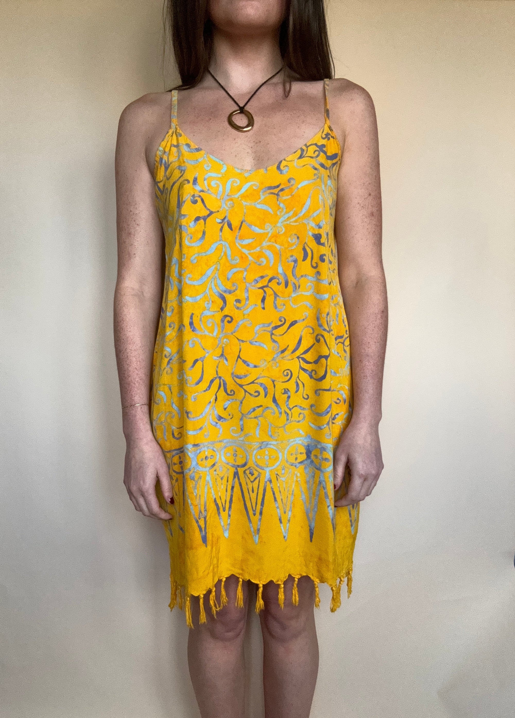 Y2K SUNFLOWER MICHELENA DRESS