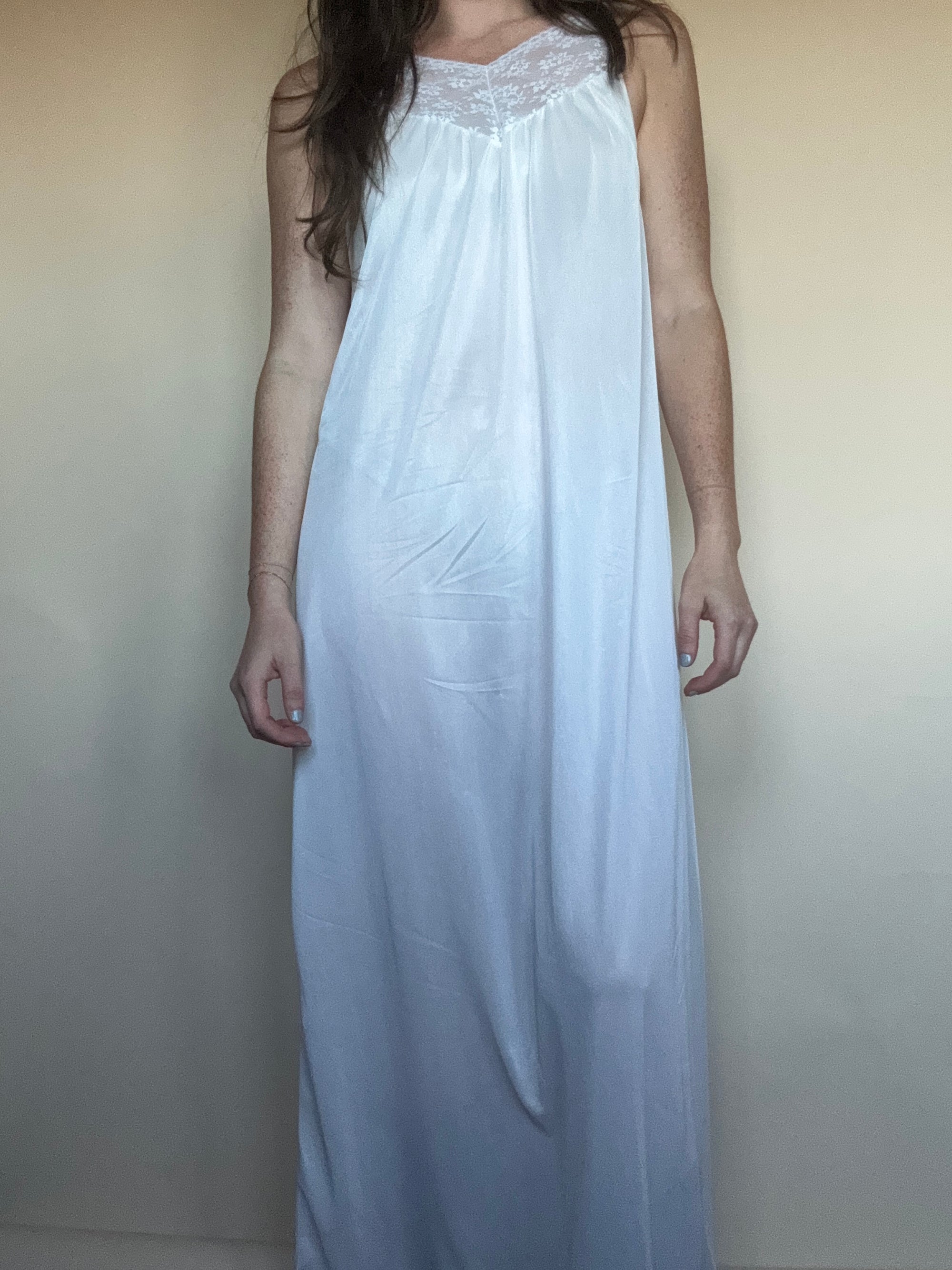 1970S BERKLIFF TOULOUSE MAXI SLIP DRESS