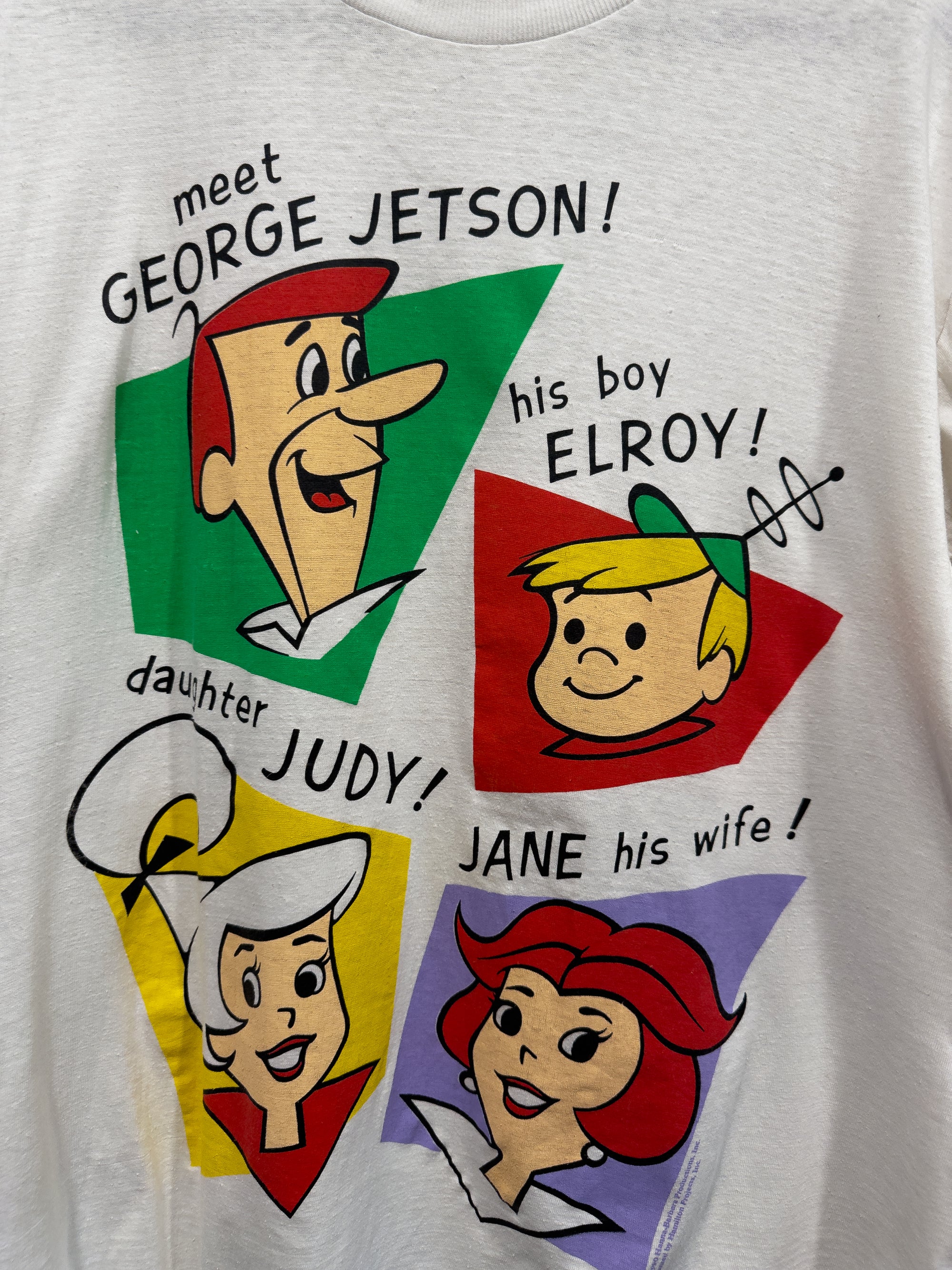 1990 UNITED STARS OF AMERICA MEET THE JETSONS HANNA-BARBERA T-SHIRT