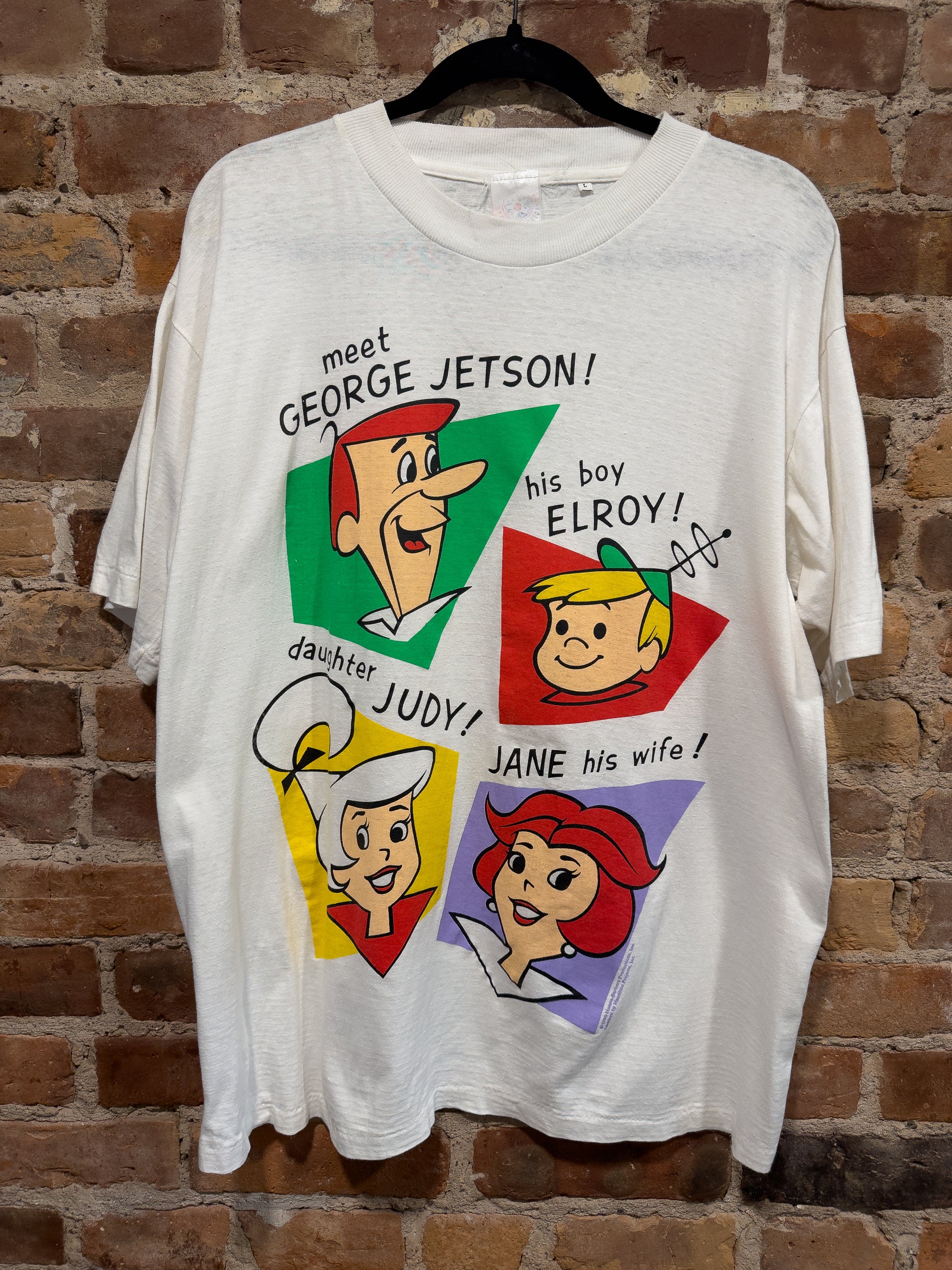 1990 UNITED STARS OF AMERICA MEET THE JETSONS HANNA-BARBERA T-SHIRT