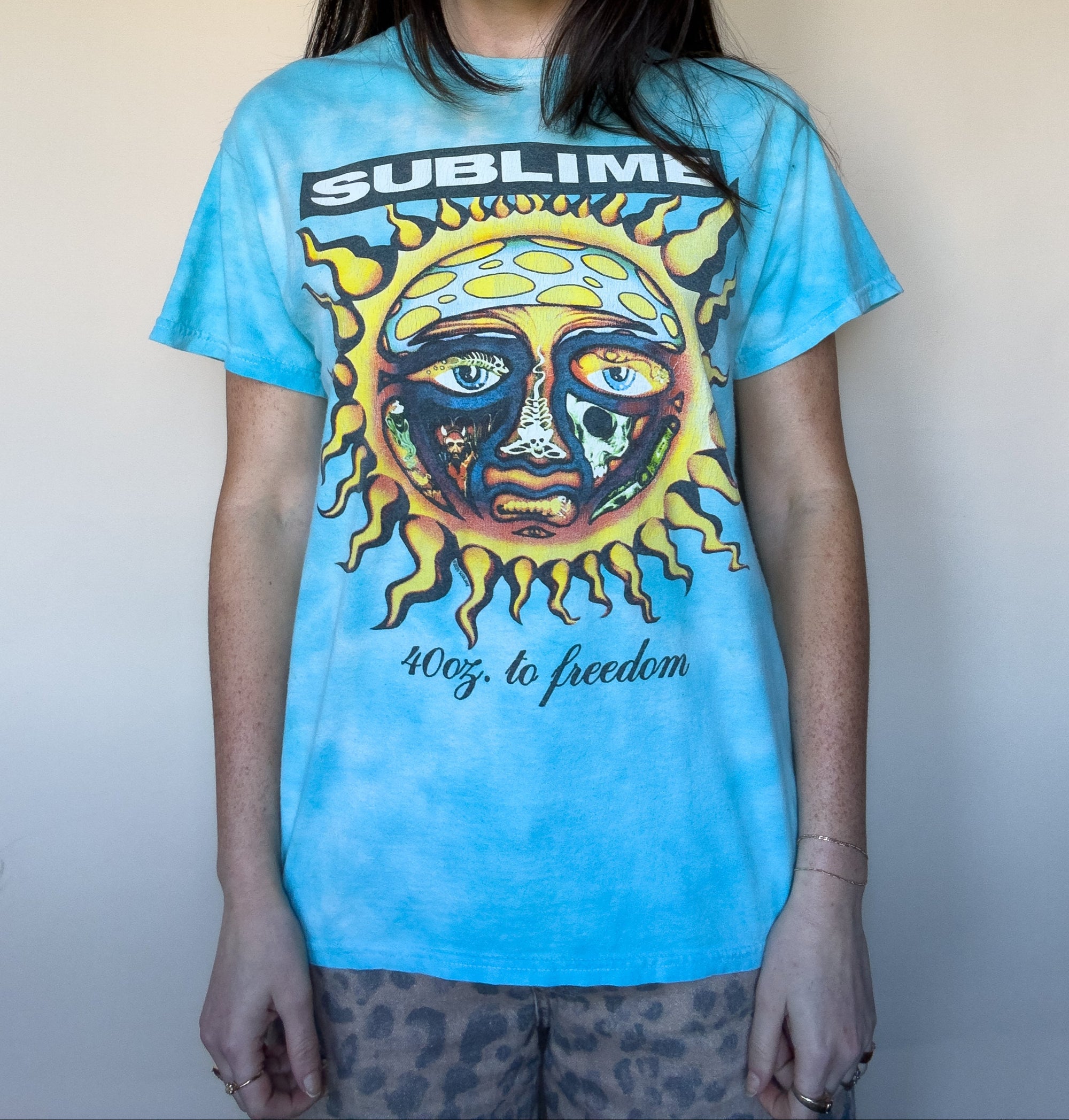 NEW AGE SUBLIME 40 OZ TO FREEDOM T-SHIRT