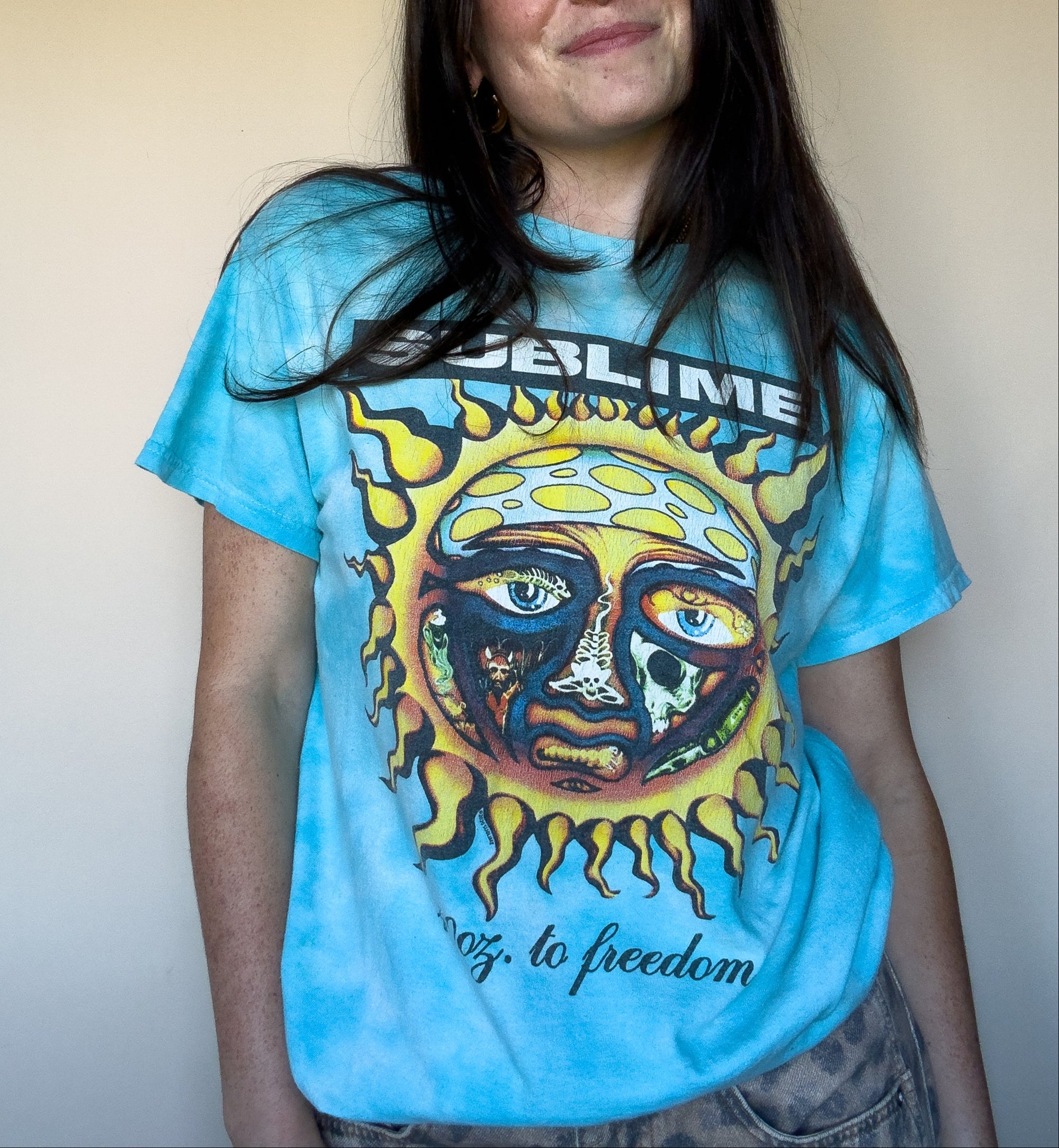 NEW AGE SUBLIME 40 OZ TO FREEDOM T-SHIRT