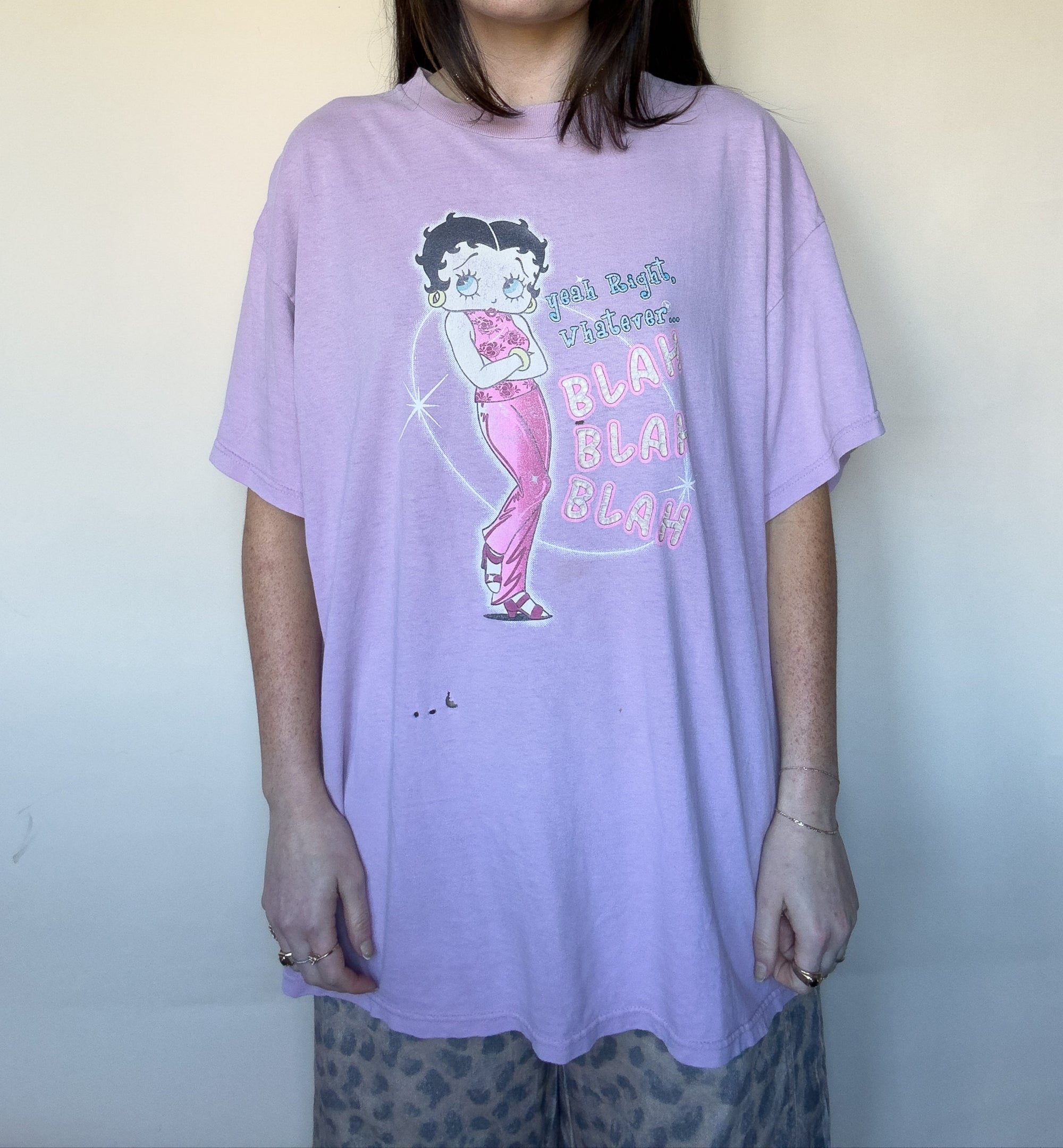 2004 BETTY BOOP GOSSIP T-SHIRT