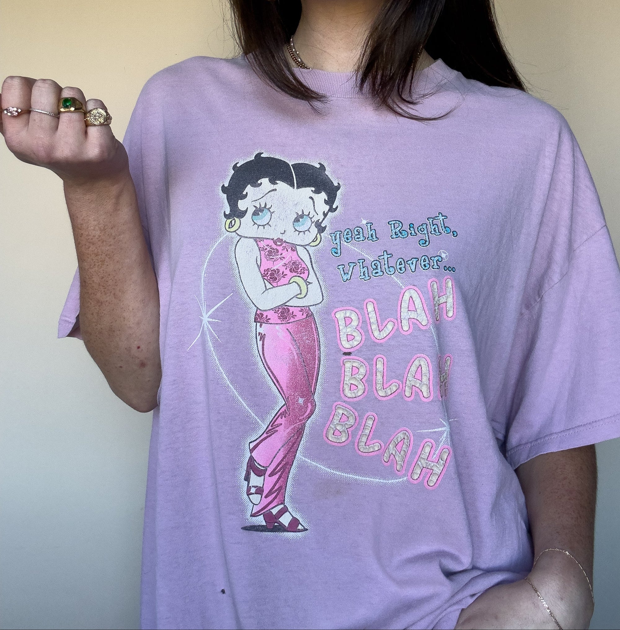 2004 BETTY BOOP GOSSIP T-SHIRT