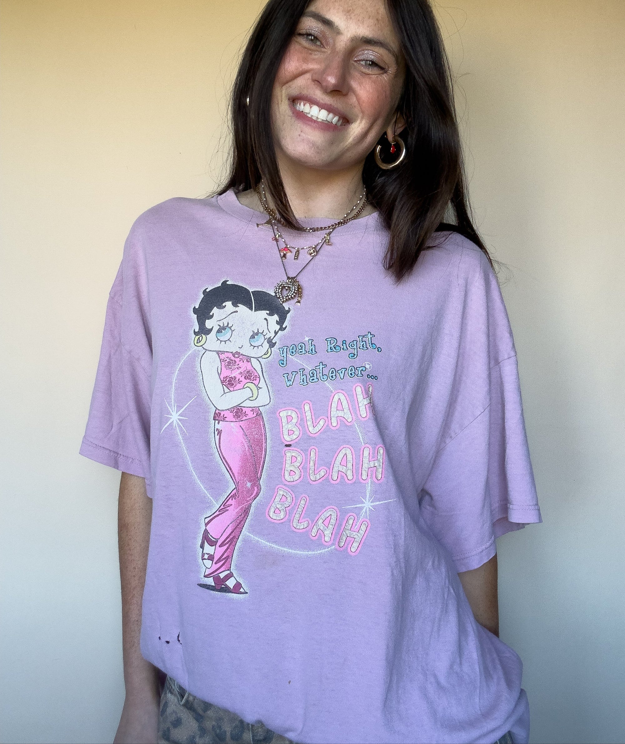 2004 BETTY BOOP GOSSIP T-SHIRT