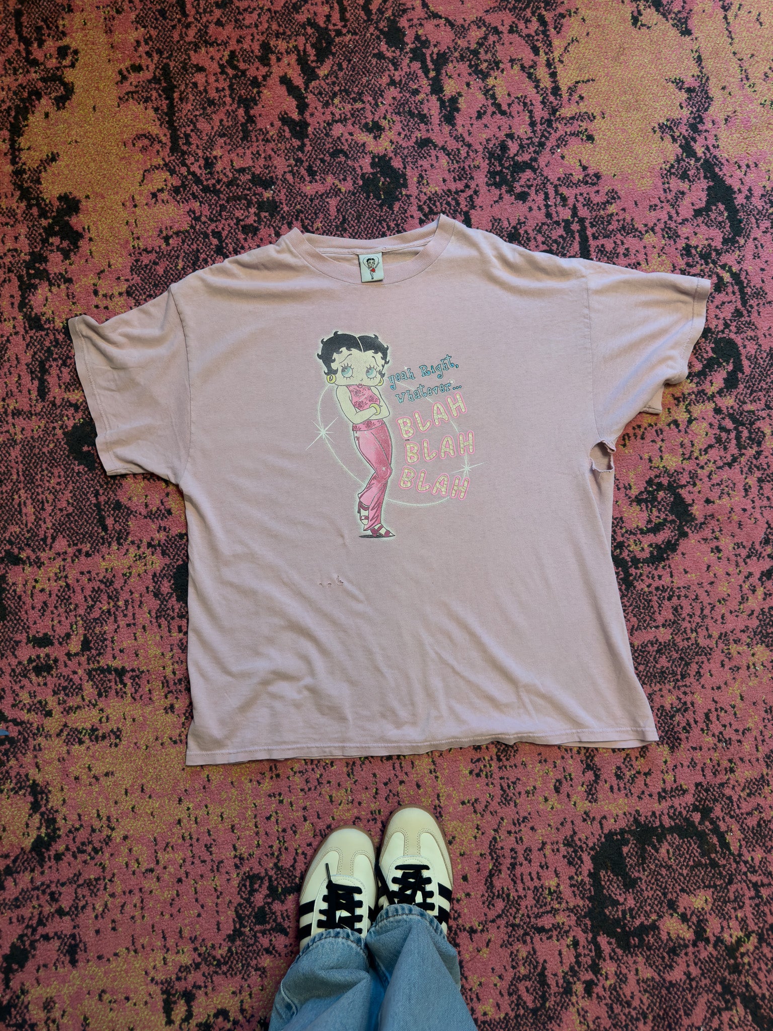 2004 BETTY BOOP GOSSIP T-SHIRT