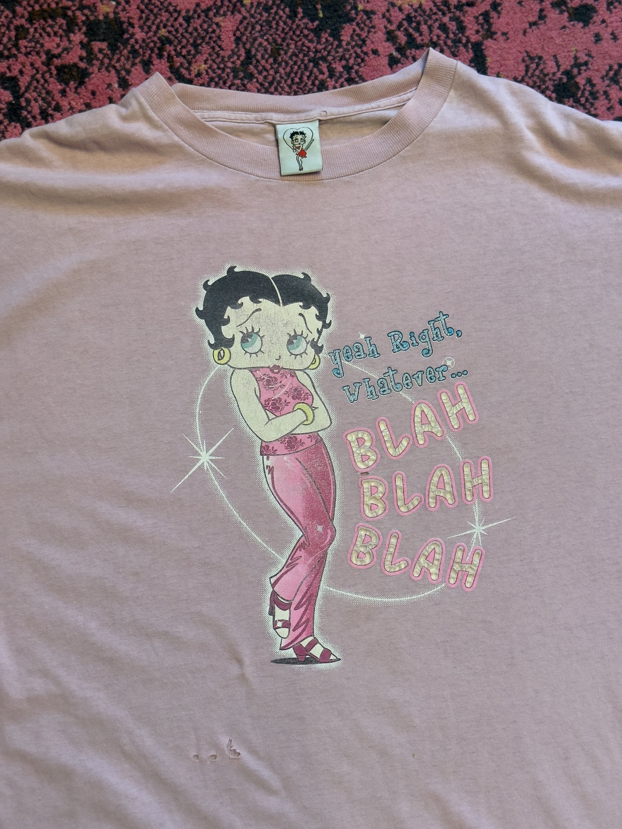 2004 BETTY BOOP GOSSIP T-SHIRT