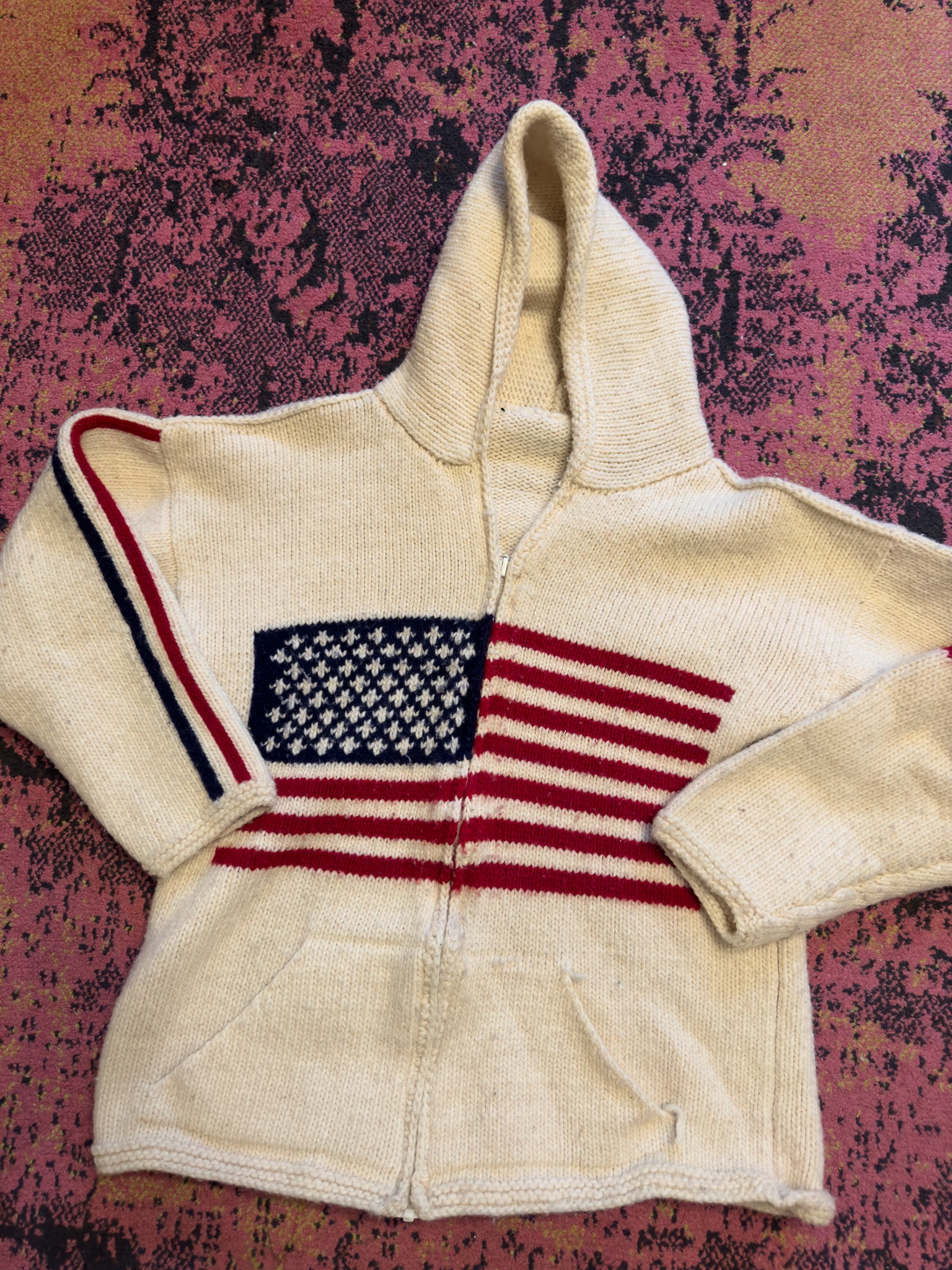 1990S KNIT USA SWEATER