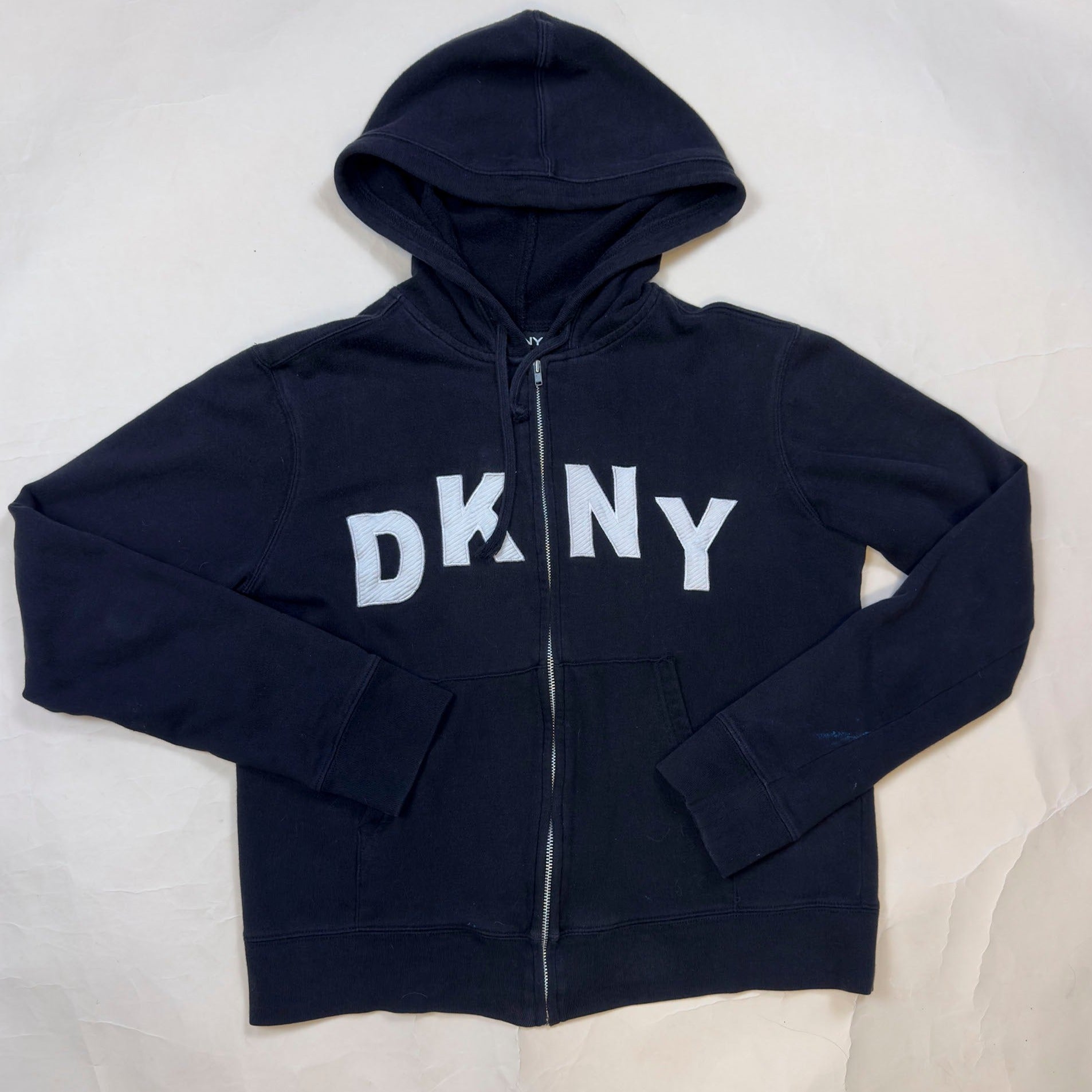 2000S DKNY ZIP UP HOODIE