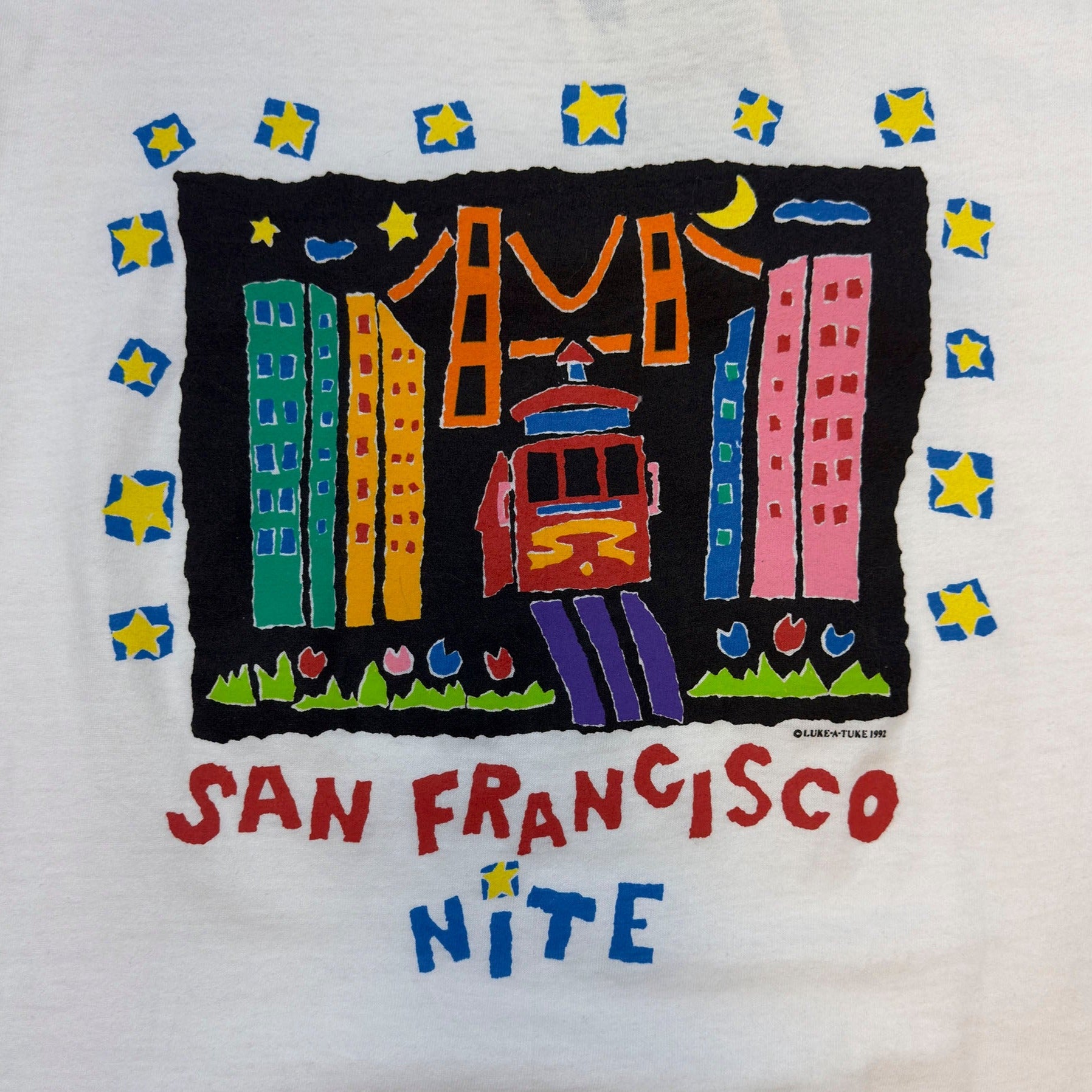 1992 HANES BEEFY-T SAN FRANCISCO NITE T-SHIRT