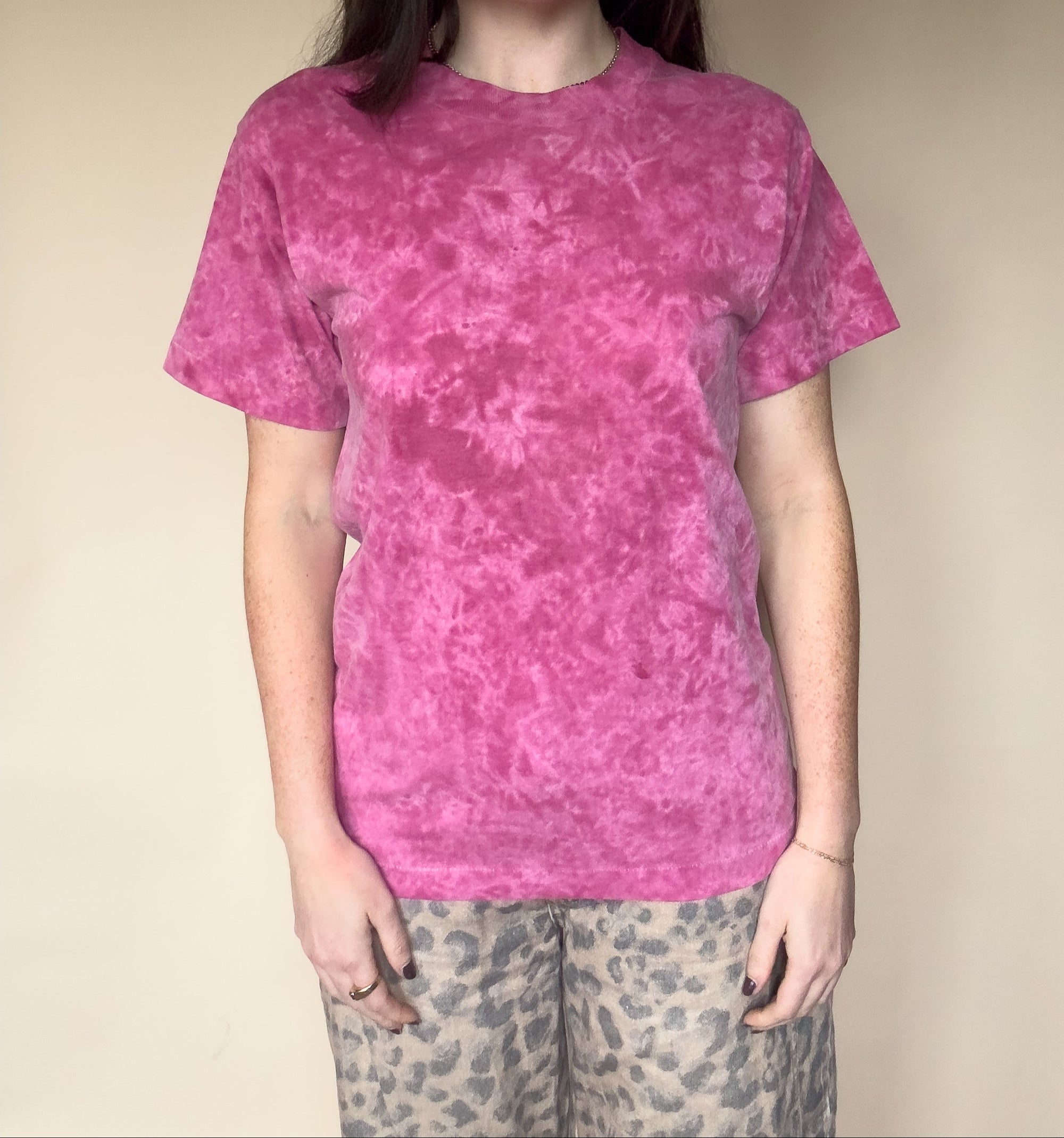 1980S GREAT ESCAPE MAGENTA T-SHRIT