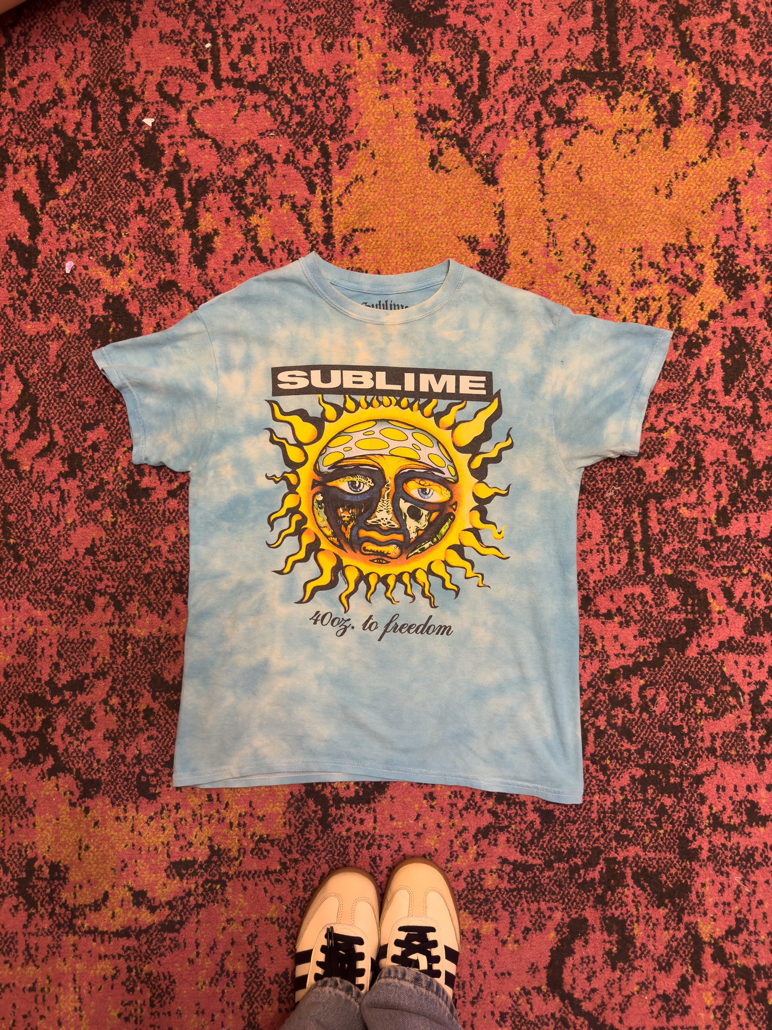 NEW AGE SUBLIME 40 OZ TO FREEDOM T-SHIRT