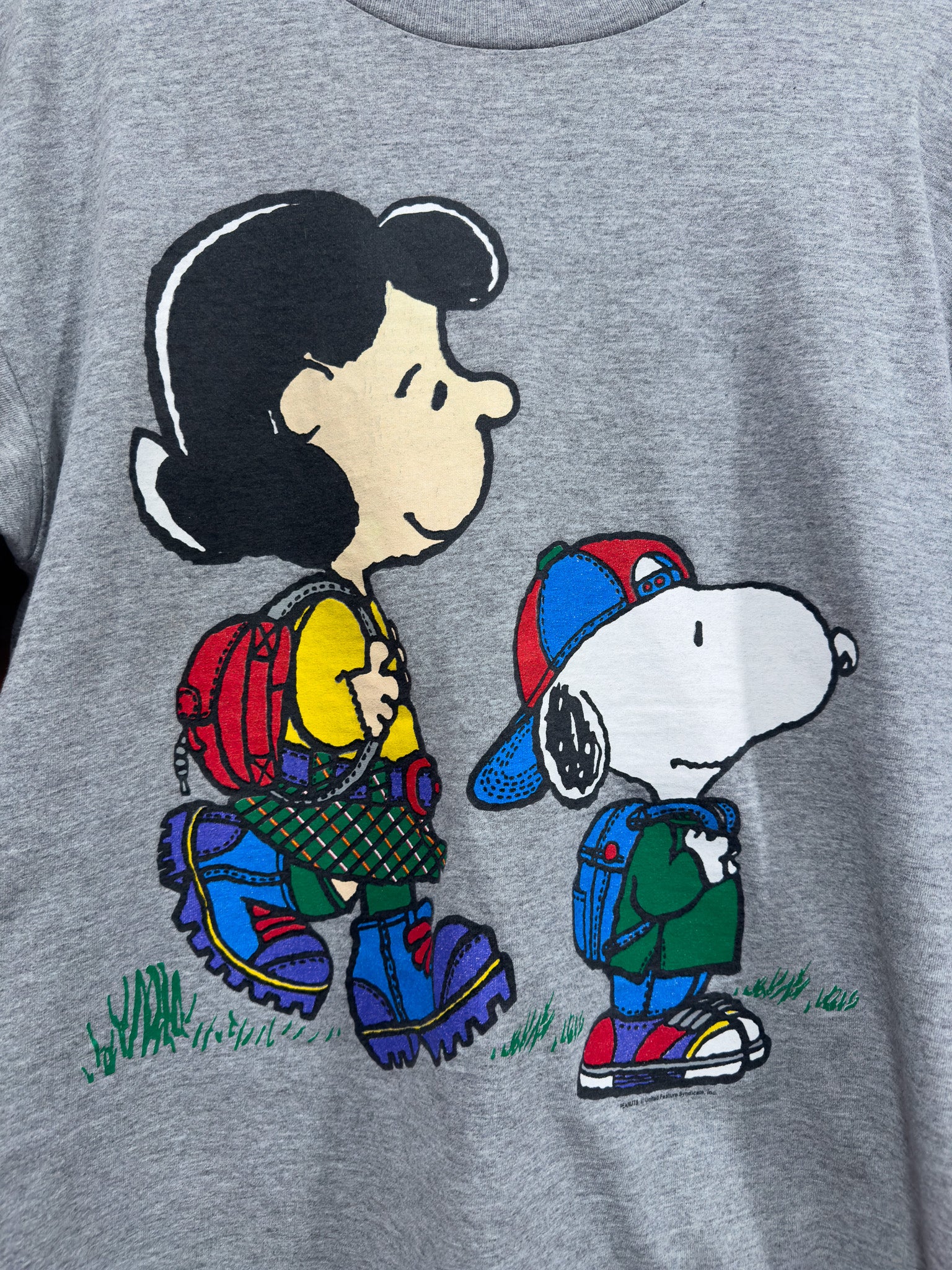 1990S STANLEY DESANTIS SNOOPY & LUCY T-SHIRT