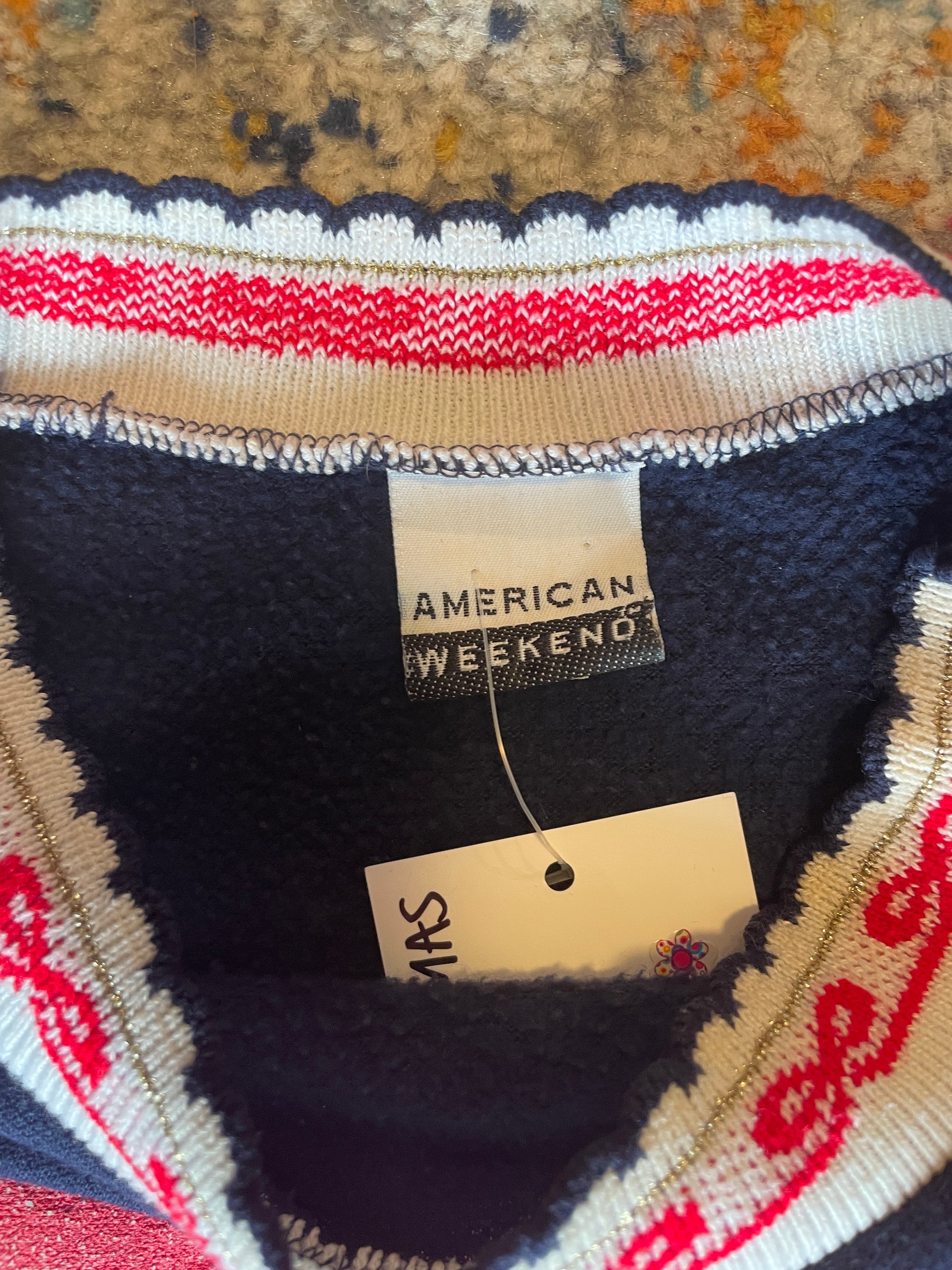 1990S AMERICAN WEEKEND HAPPY CHRISTMAS PULLOVER