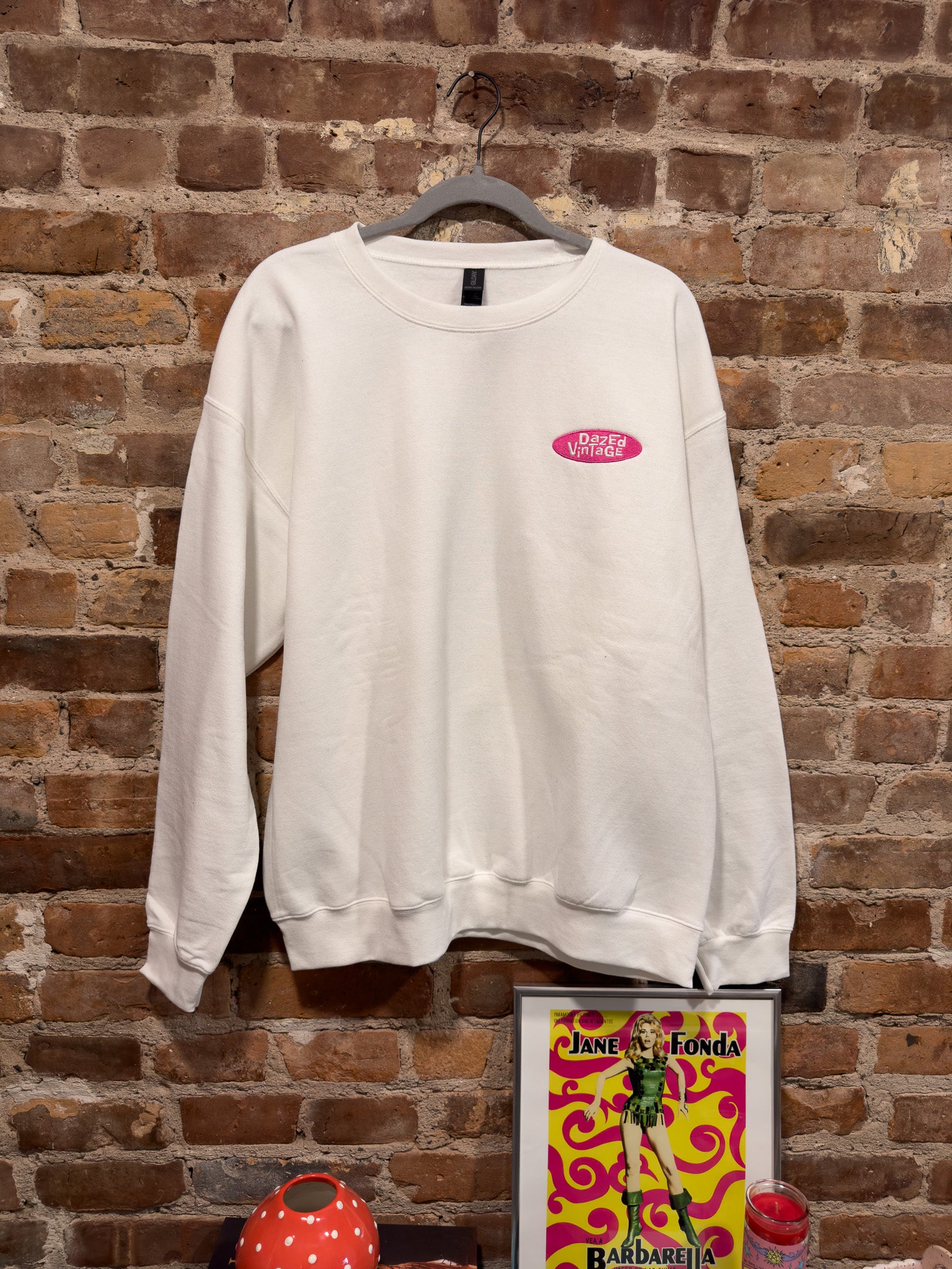 CLUELESS X DAZED VINTAGE LOGO CREWNECK