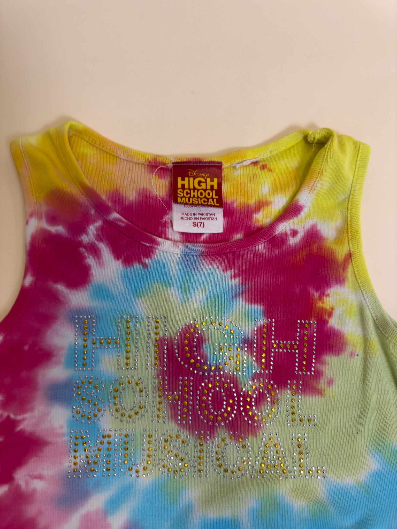 2006 HIGH SCHOOL MUSICAL TIE DYE TANK TOP