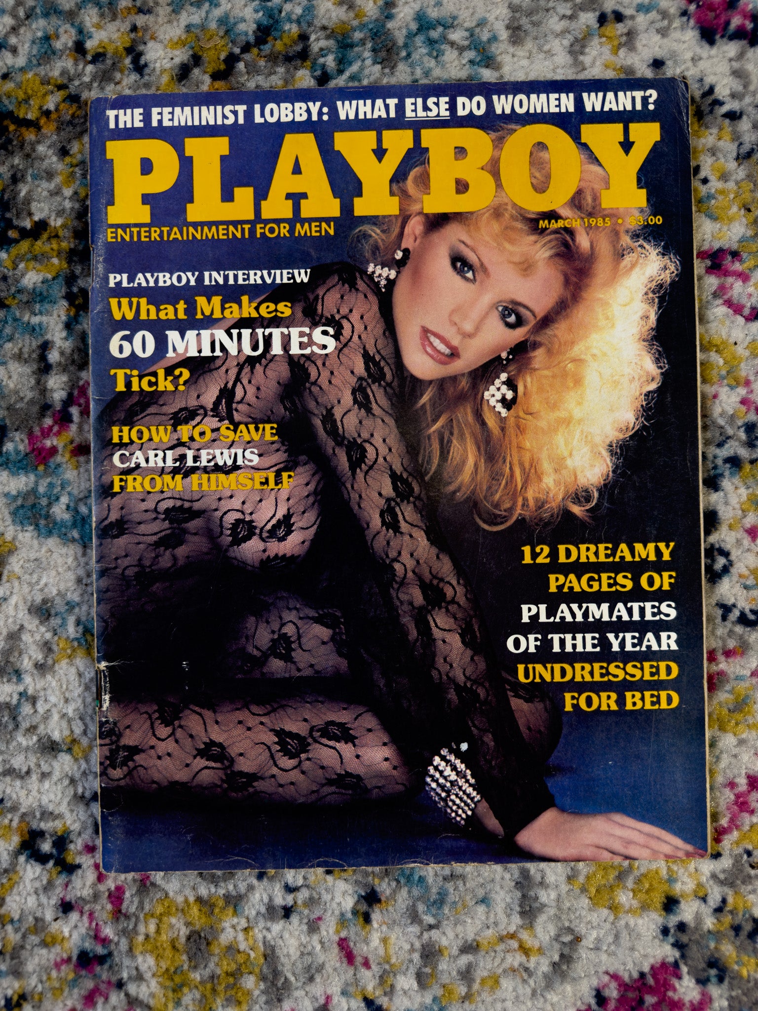 PLAYBOY MAGAZINES MARCH ISSUES