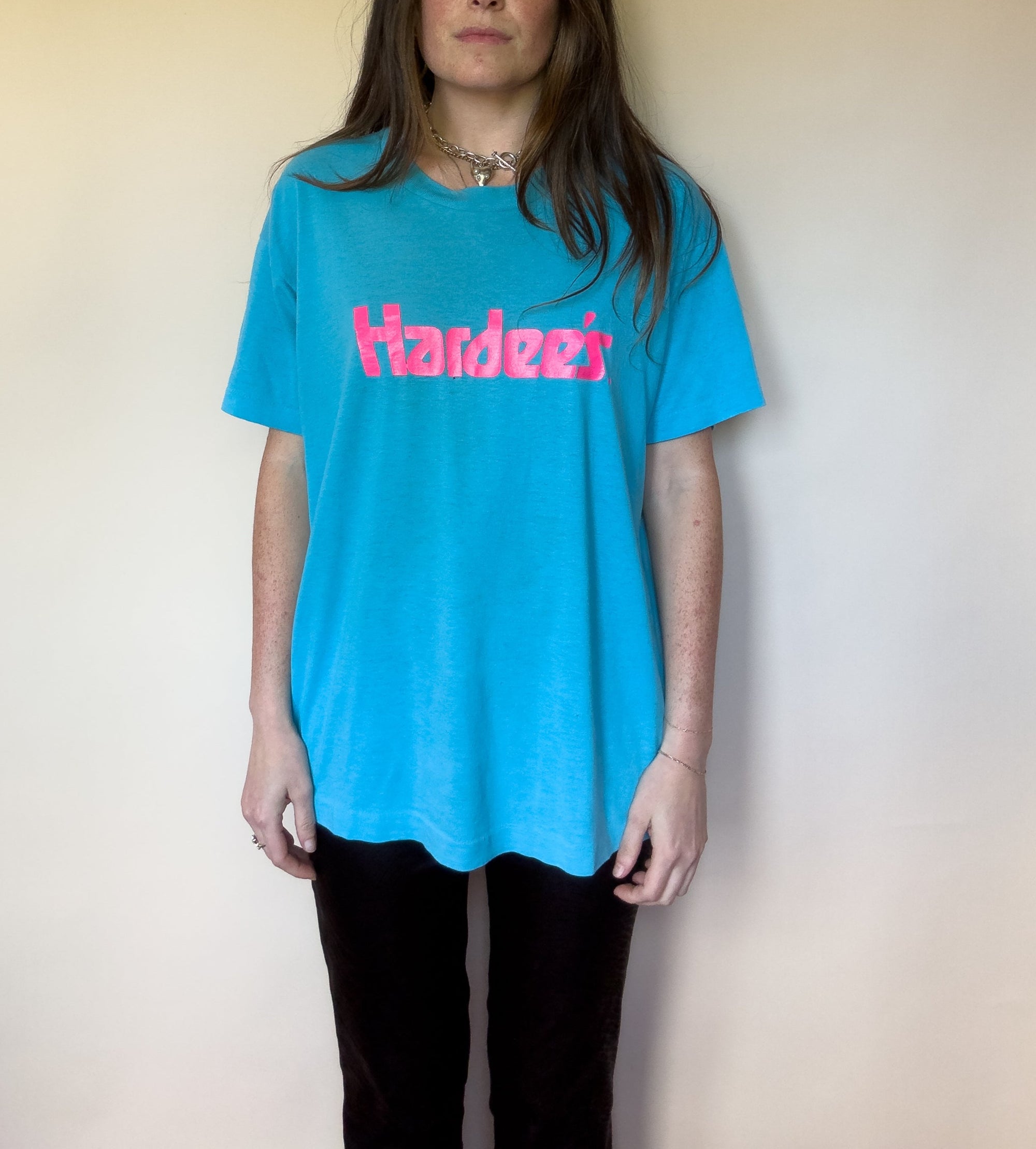 1980S HARDEES LOGO T-SHIRT