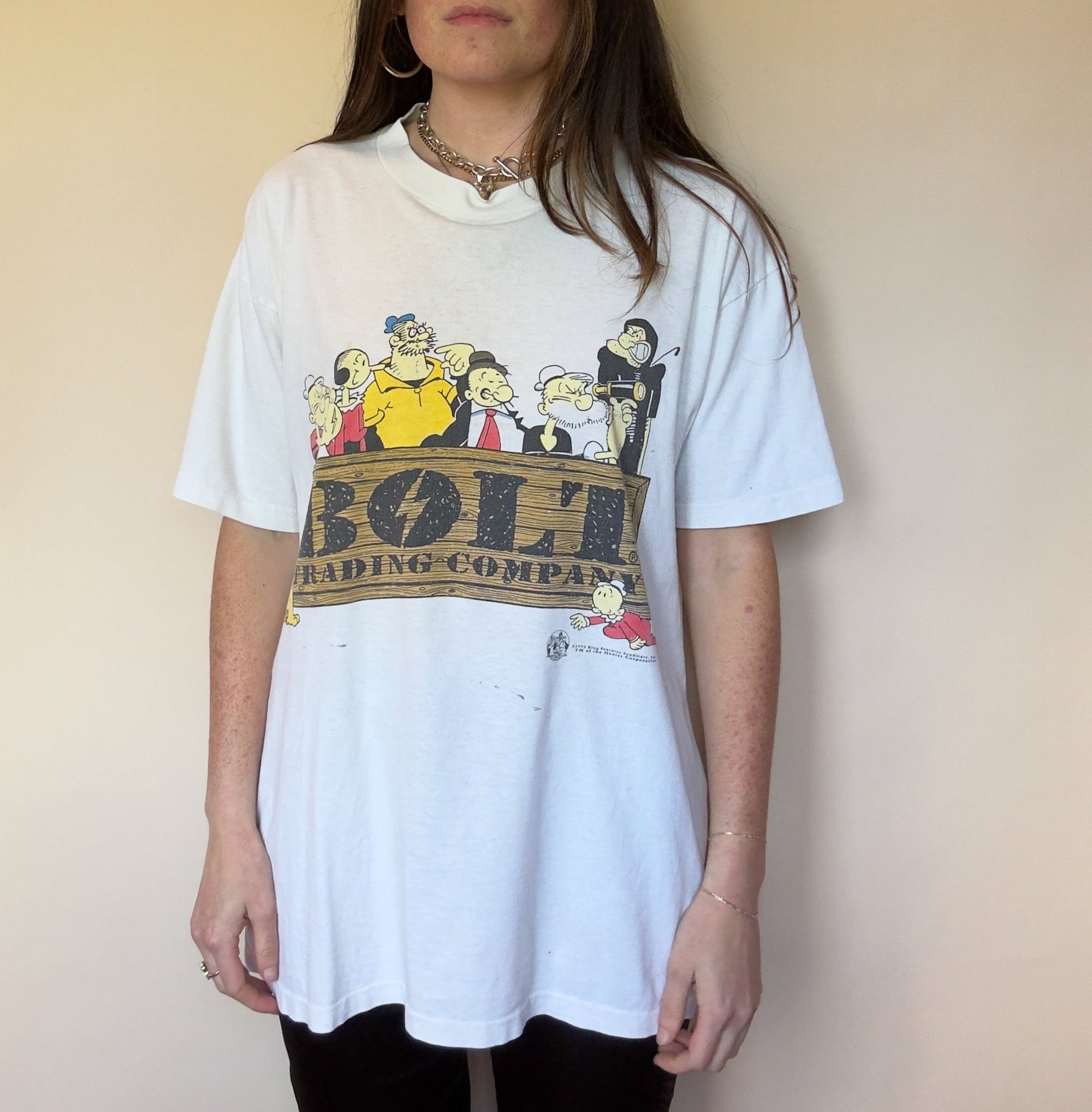 1993 LIGHTNING BOLT POPEYE T-SHIRT