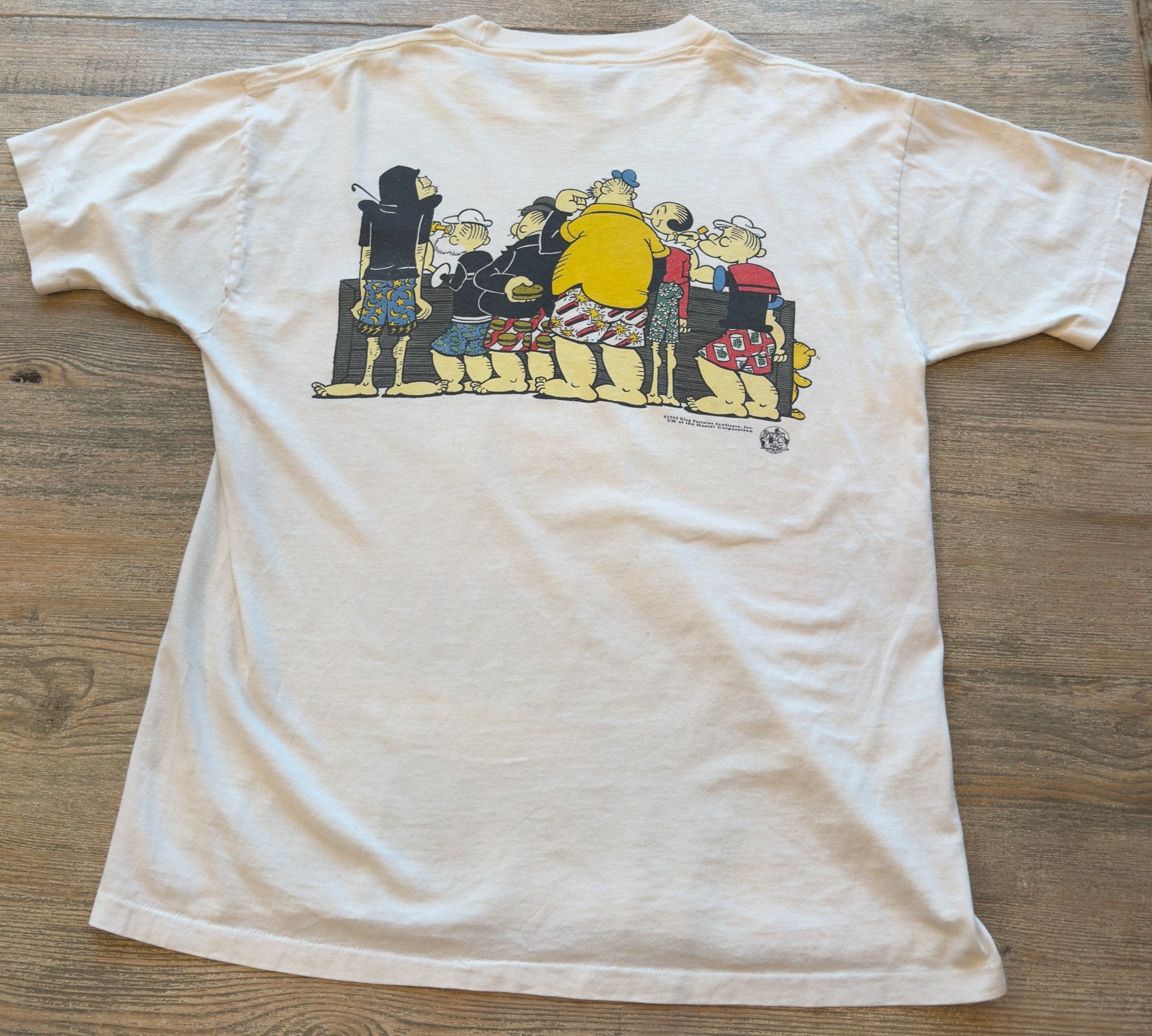 1993 LIGHTNING BOLT POPEYE T-SHIRT