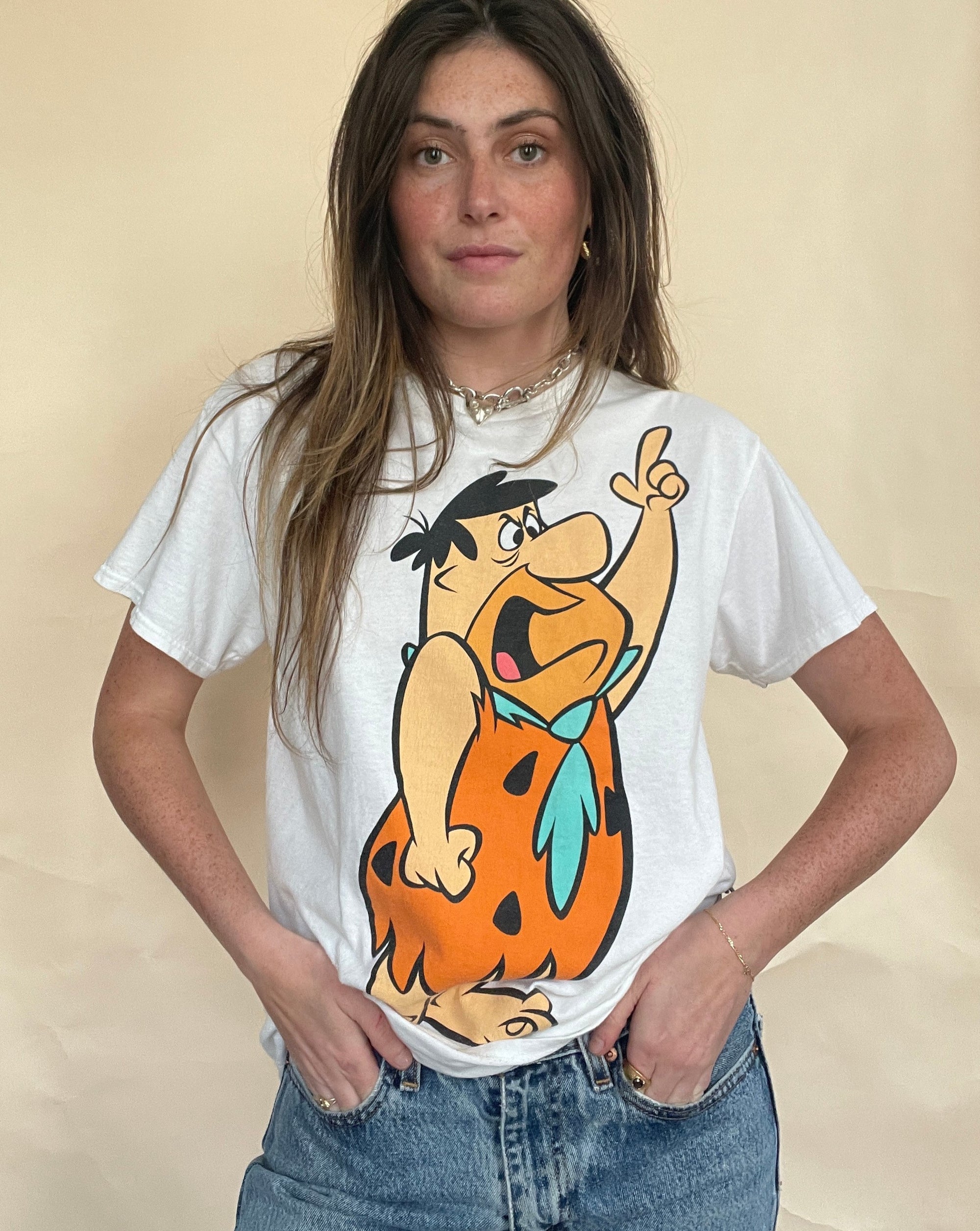 Y2K FRED FLINTSTONE T-SHIRT