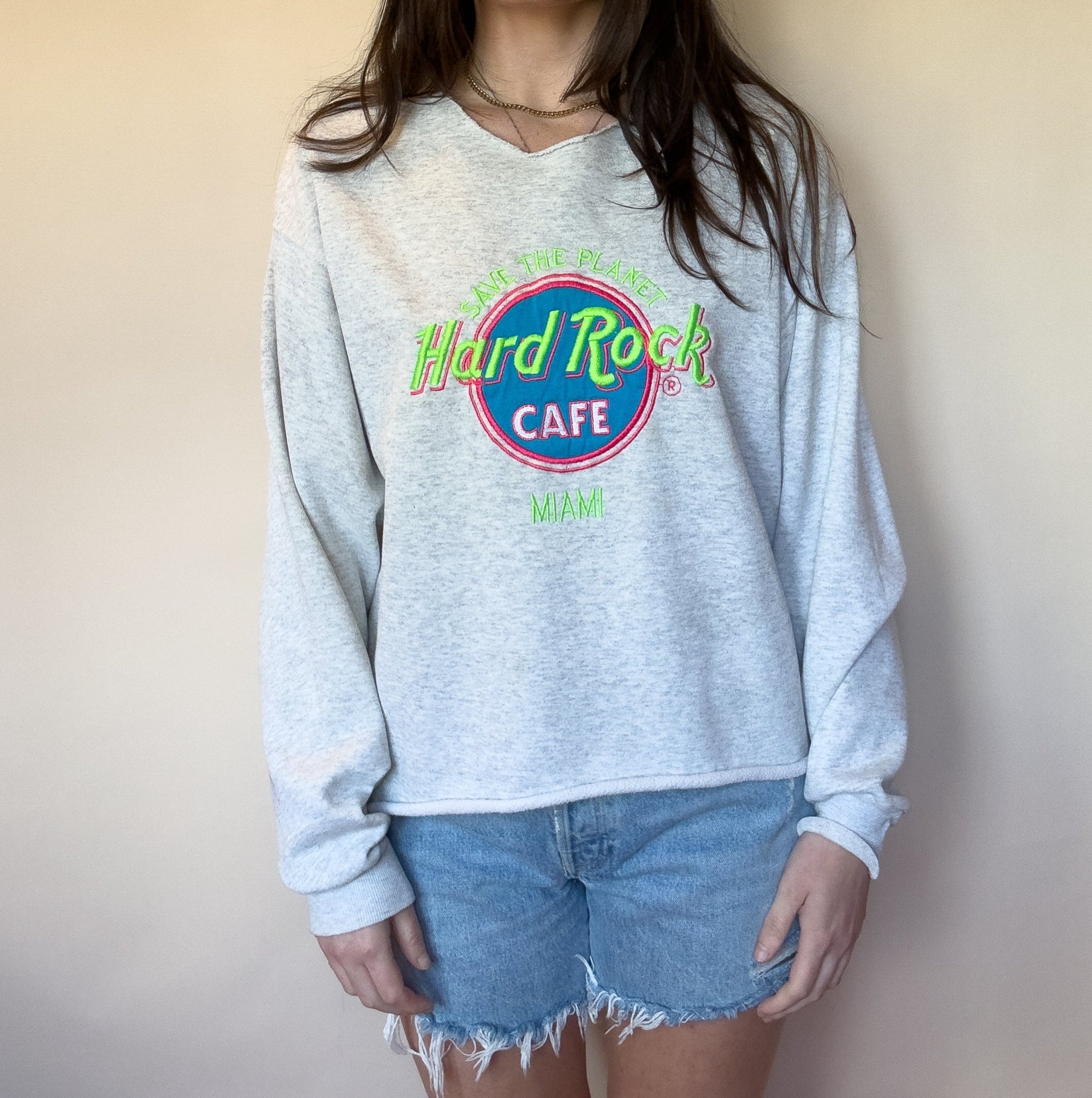 1990S HARD ROCK CAFE MIAMI PULLOVER