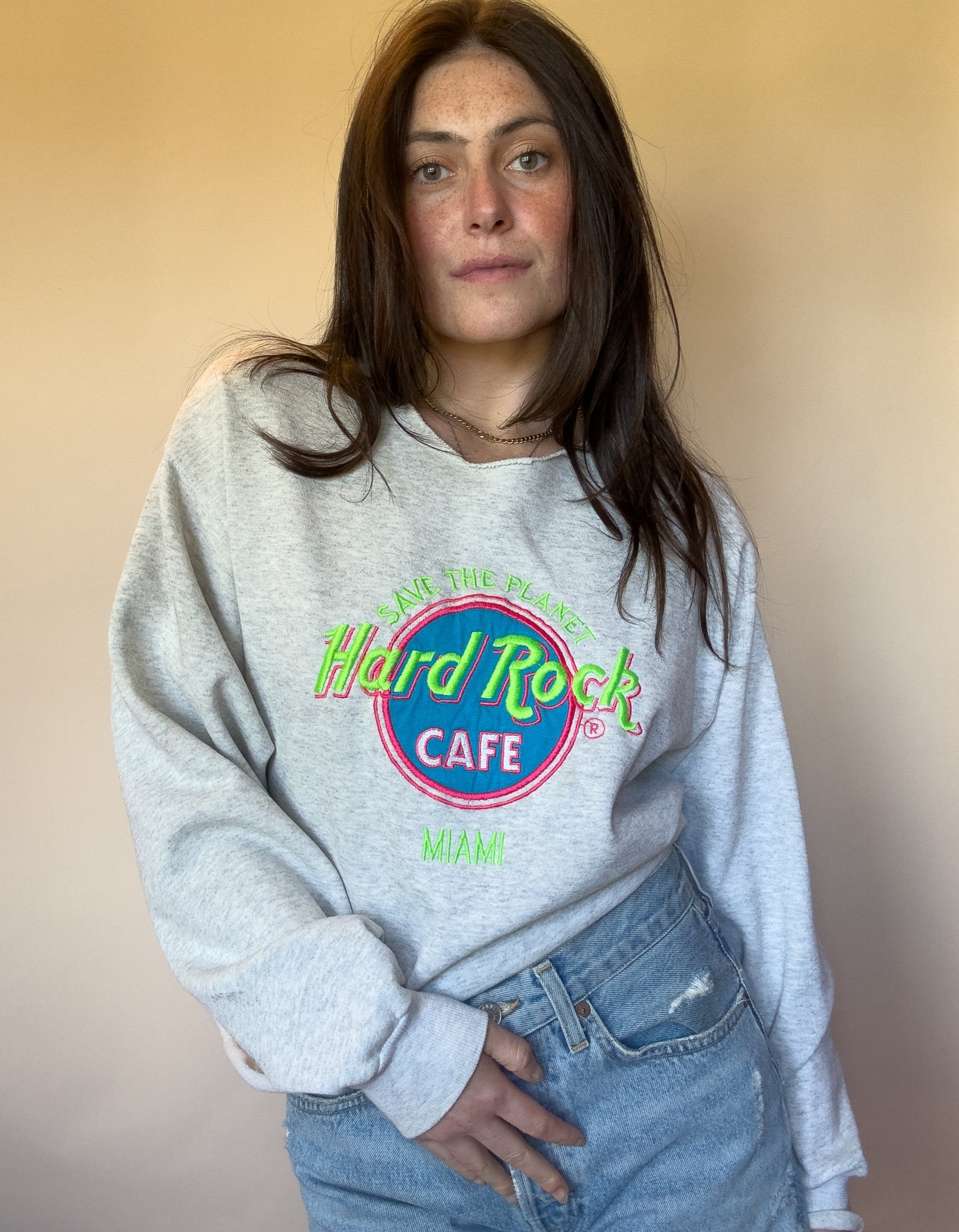 1990S HARD ROCK CAFE MIAMI PULLOVER