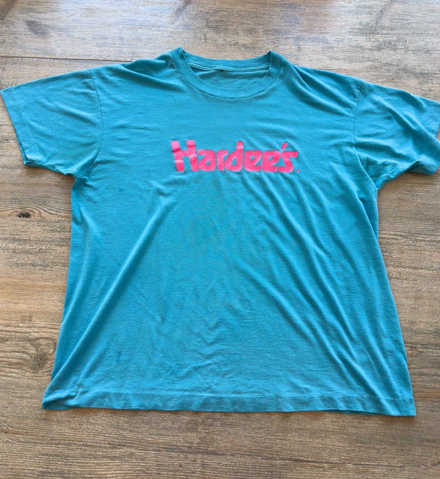 1980S HARDEES LOGO T-SHIRT