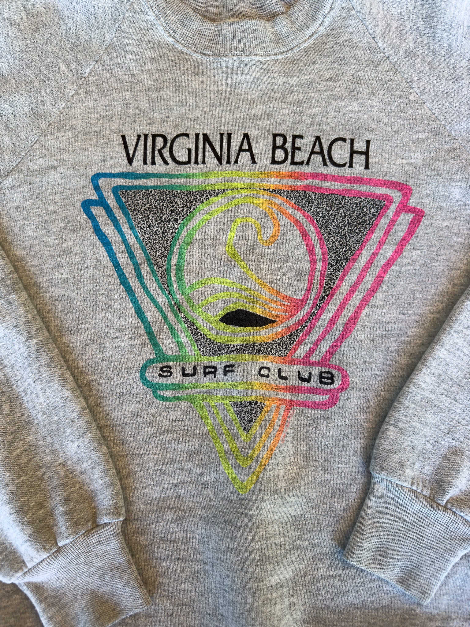 1990 FRUIT OF THE LOOM VIRGINIA BEACH SURF CLUB PULLOVER