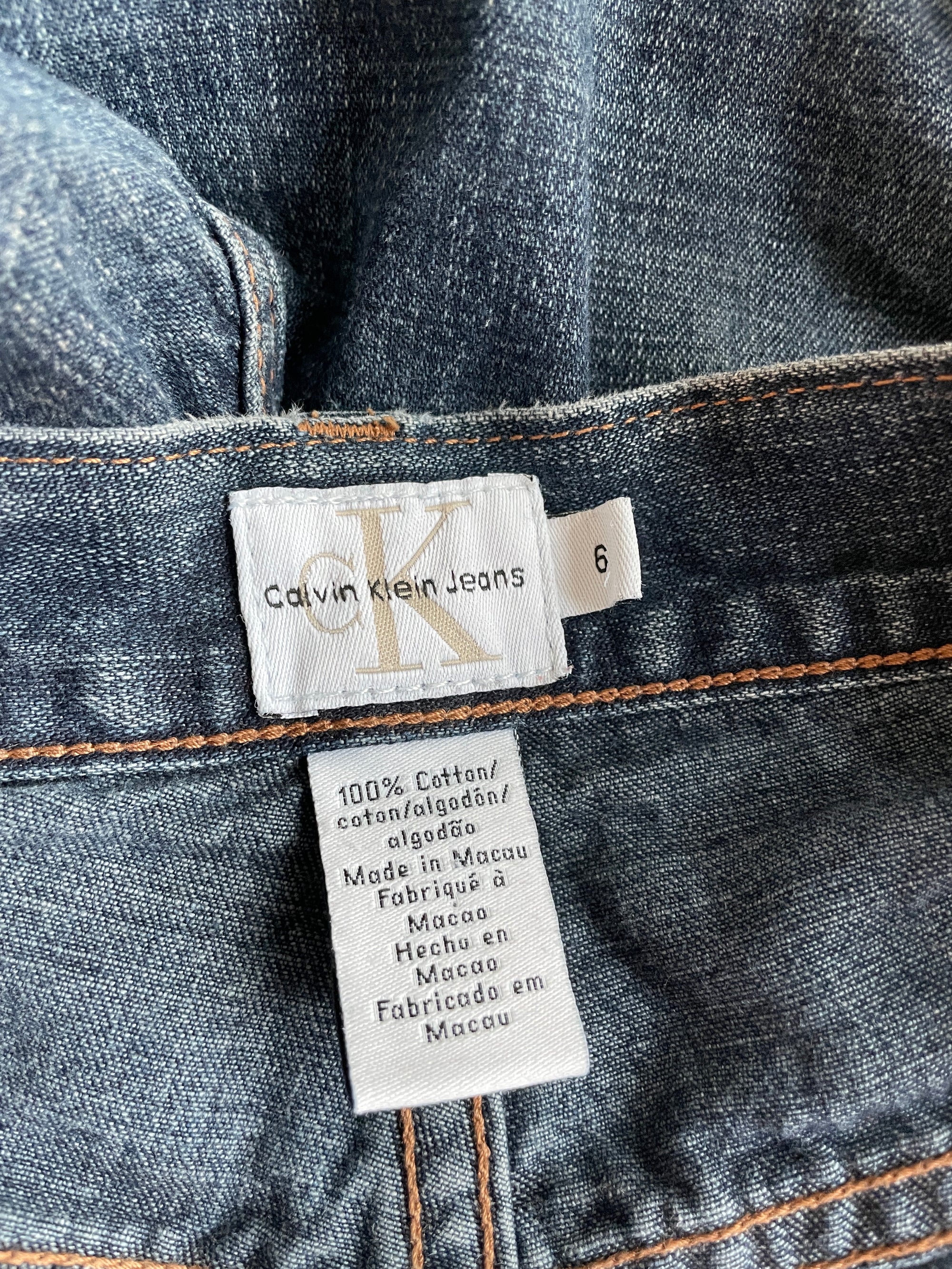 2000S CALVIN KLEIN JEAN SHORTS