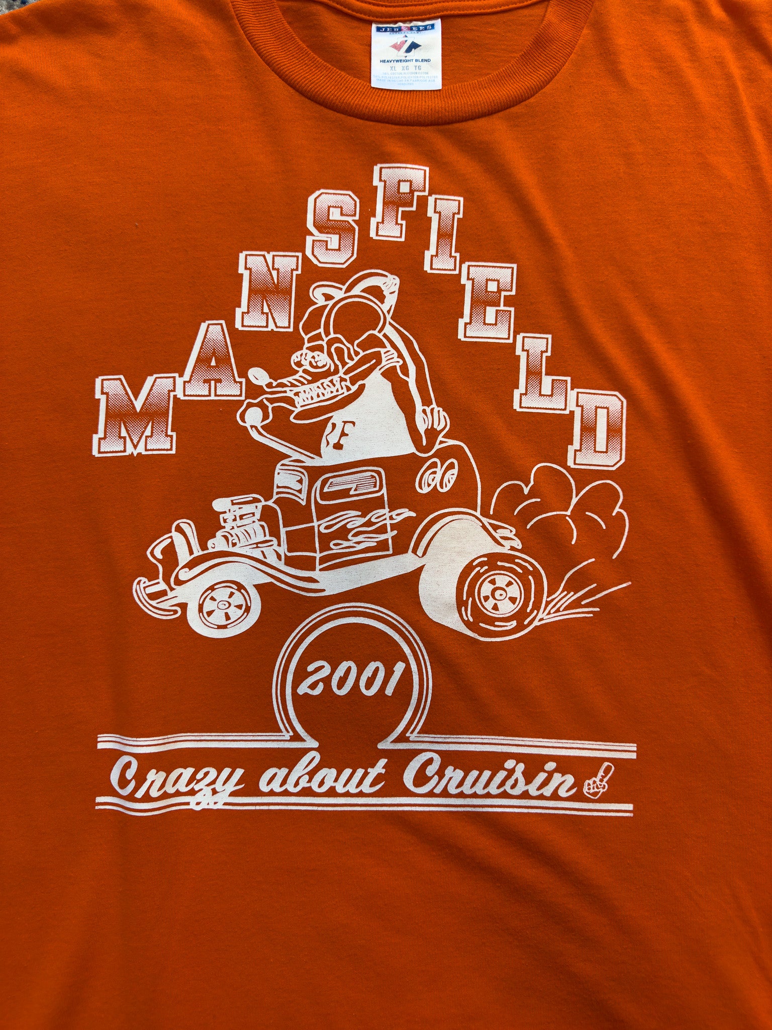 2001 JERZEES CRAZY ABOUT CRUISIN T-SHIRT