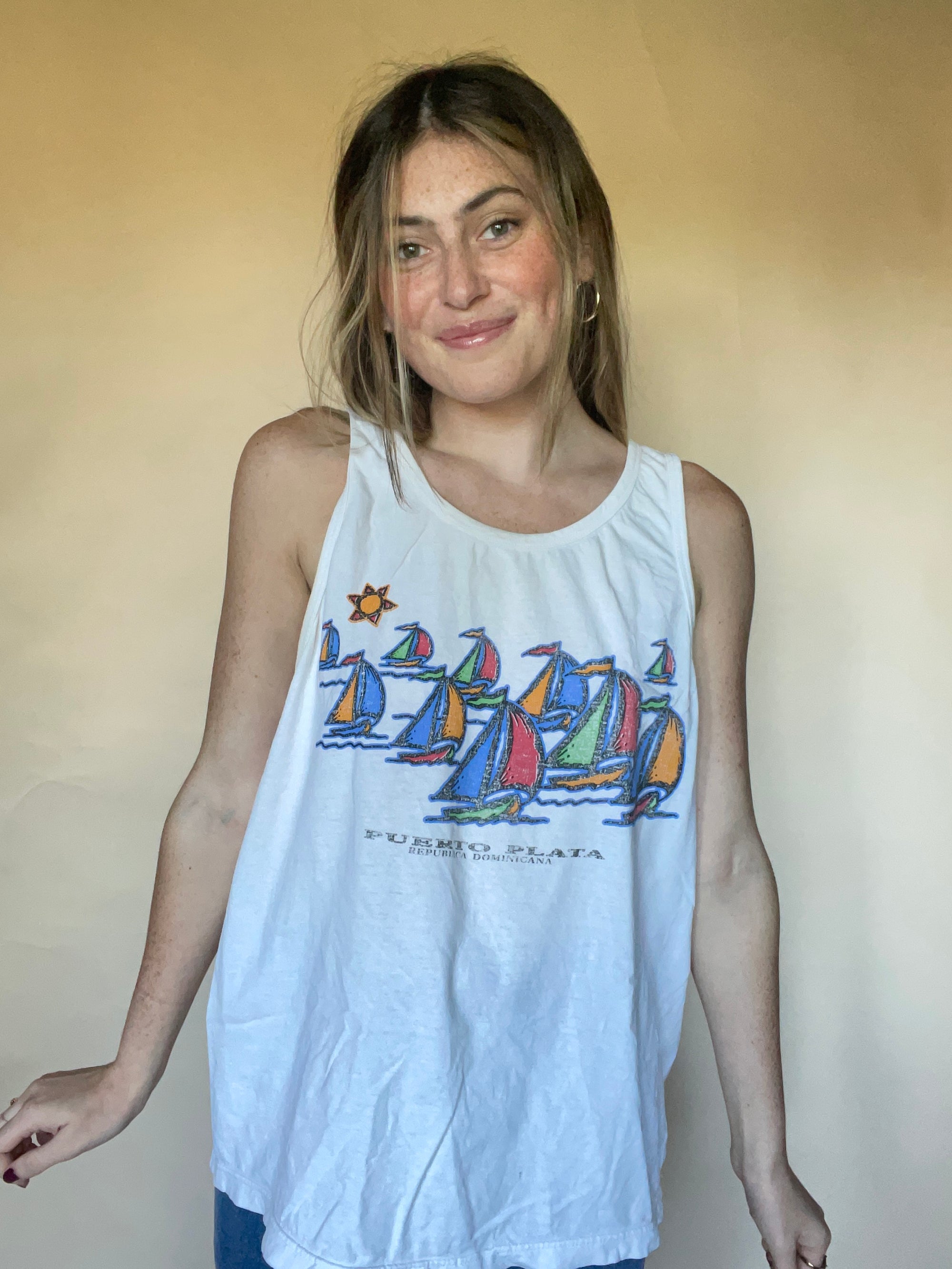 1990S PUERTO PLATA TANK TOP