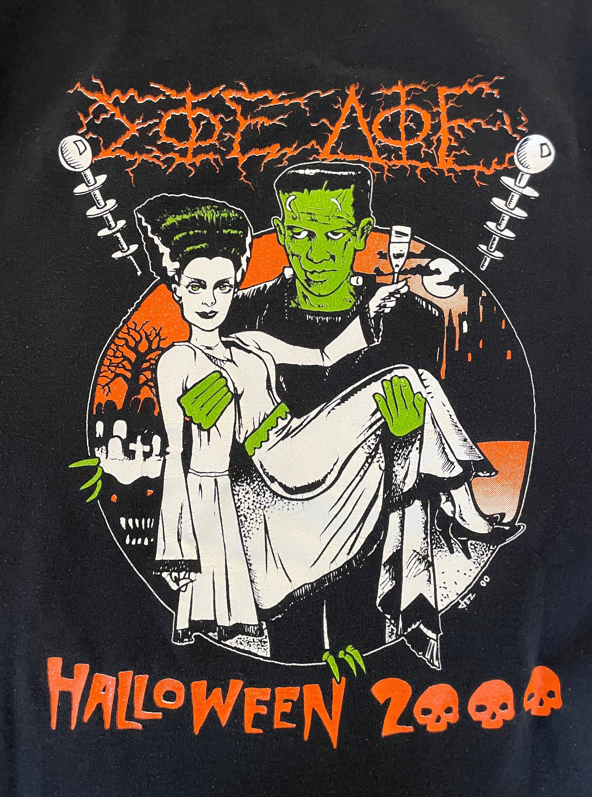 2000 FRUIT OF THE LOOM SIGEP & DPHIE HALLOWEEN T-SHIRT